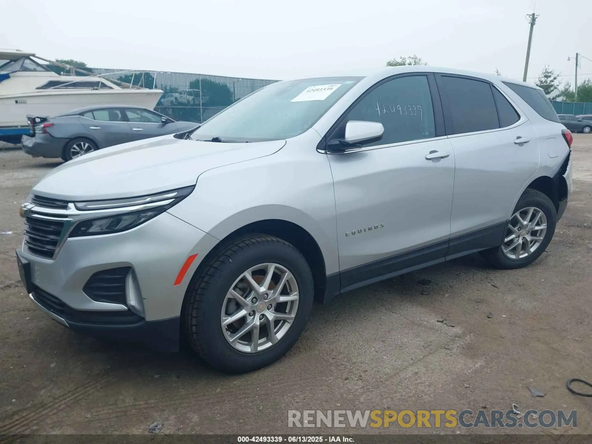 2 Photograph of a damaged car 3GNAXUEV6NL191212 CHEVROLET EQUINOX 2022