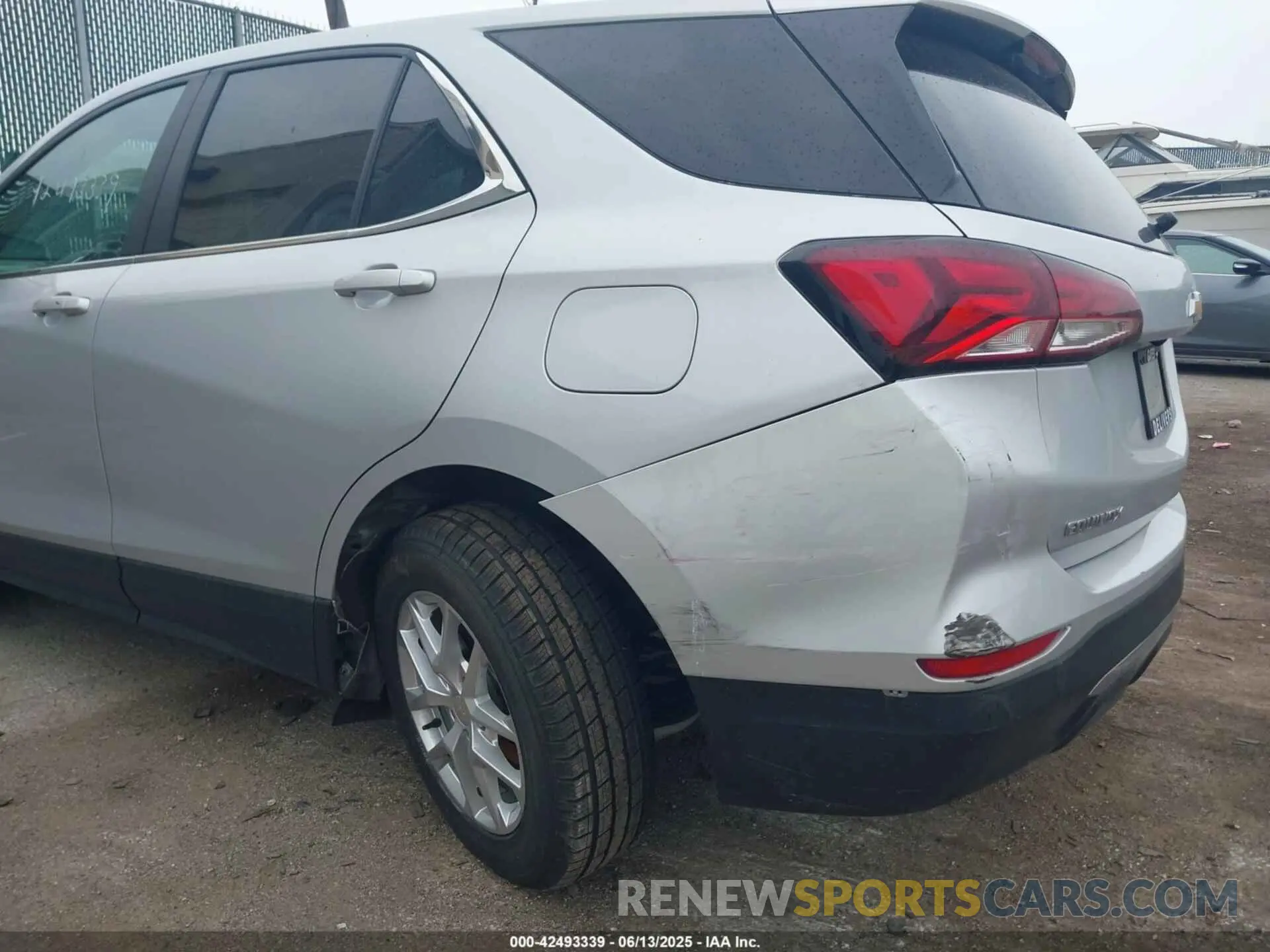 6 Photograph of a damaged car 3GNAXUEV6NL191212 CHEVROLET EQUINOX 2022