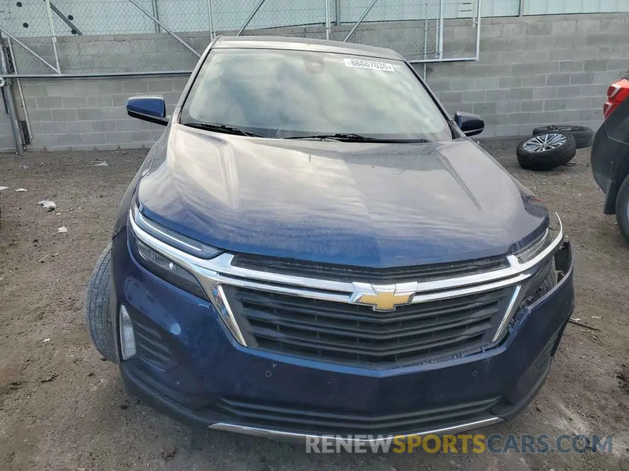 5 Photograph of a damaged car 3GNAXUEV6NL307122 CHEVROLET EQUINOX 2022