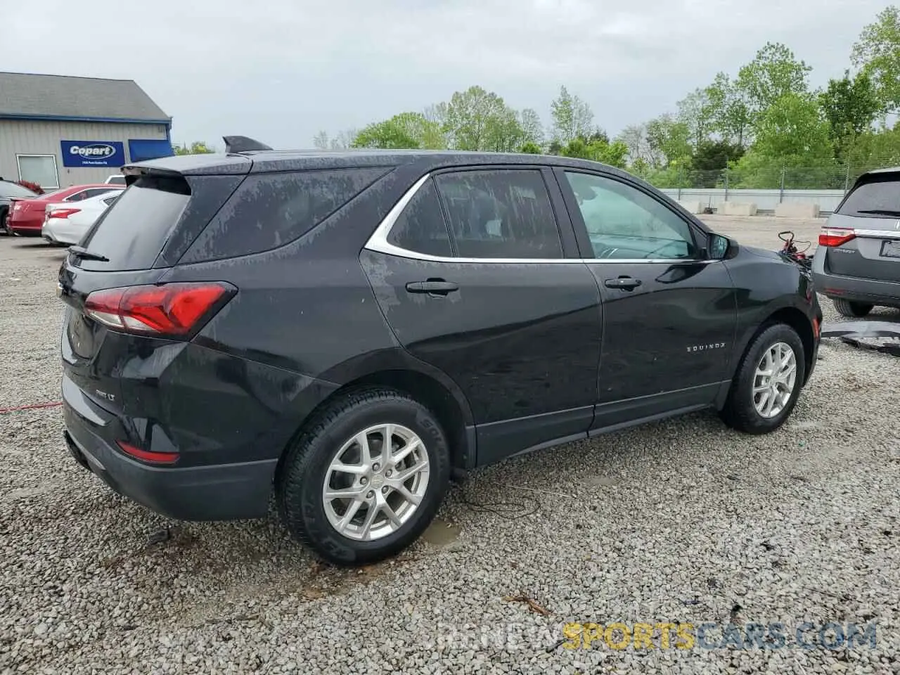 3 Photograph of a damaged car 3GNAXUEV7NL115479 CHEVROLET EQUINOX 2022