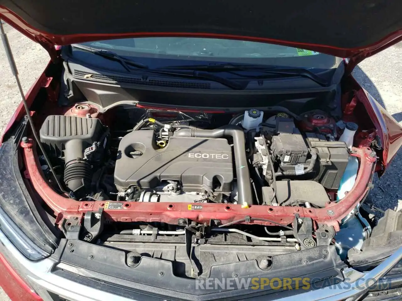 12 Photograph of a damaged car 3GNAXUEV7NL137014 CHEVROLET EQUINOX 2022