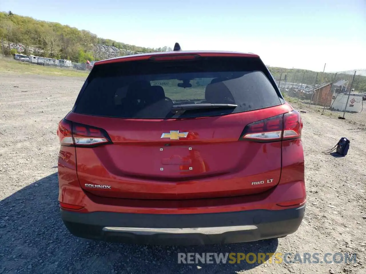 6 Photograph of a damaged car 3GNAXUEV7NL137014 CHEVROLET EQUINOX 2022