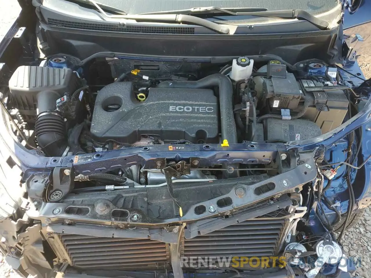 12 Photograph of a damaged car 3GNAXUEV7NL295692 CHEVROLET EQUINOX 2022