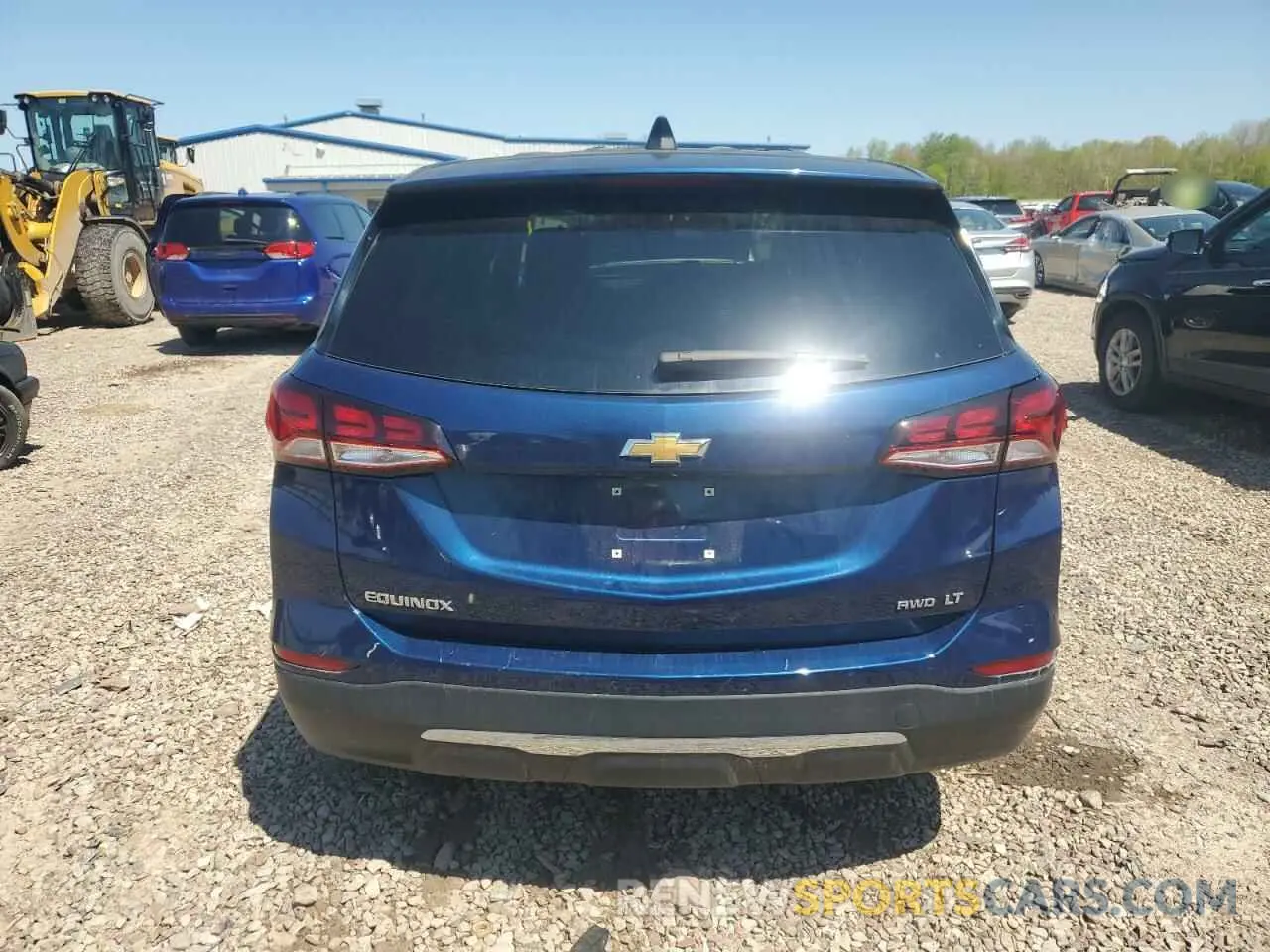 6 Photograph of a damaged car 3GNAXUEV7NL295692 CHEVROLET EQUINOX 2022