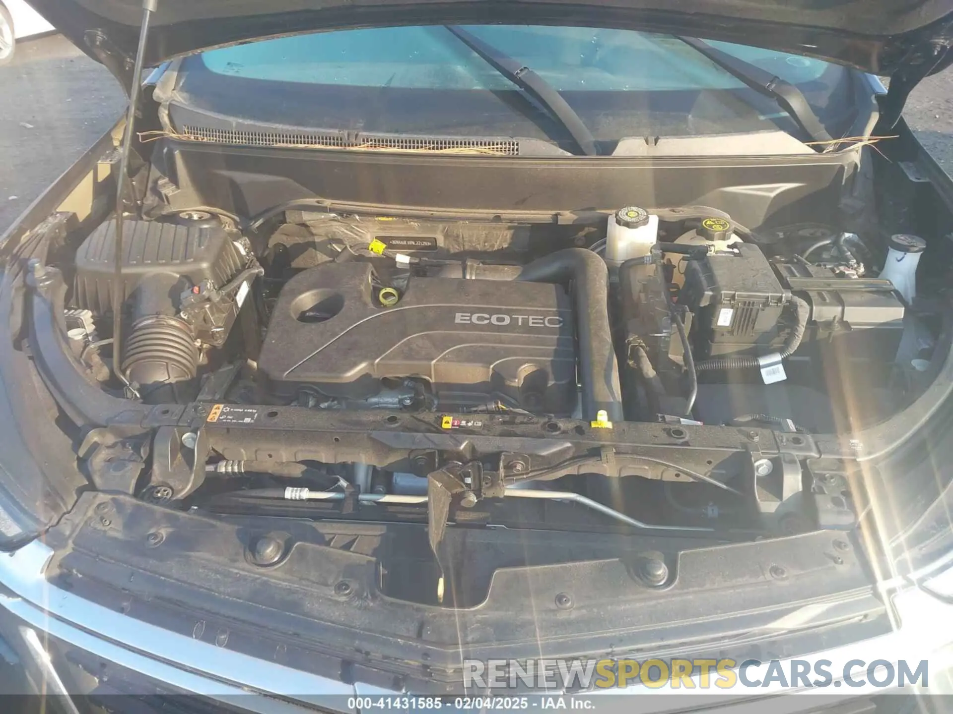 10 Photograph of a damaged car 3GNAXUEV8NL221293 CHEVROLET EQUINOX 2022