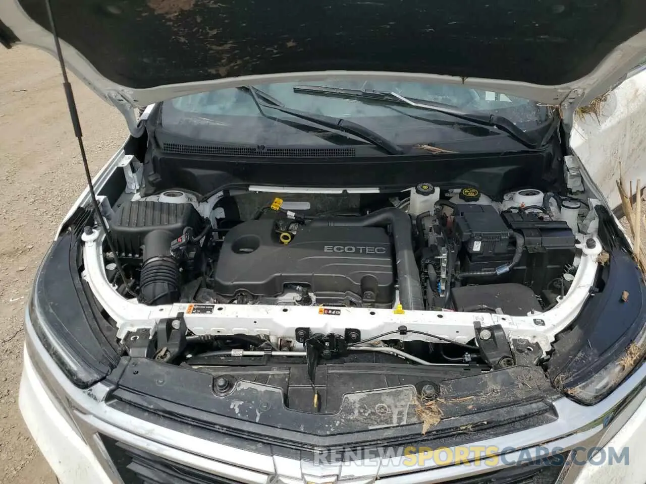 12 Photograph of a damaged car 3GNAXUEV8NL229264 CHEVROLET EQUINOX 2022