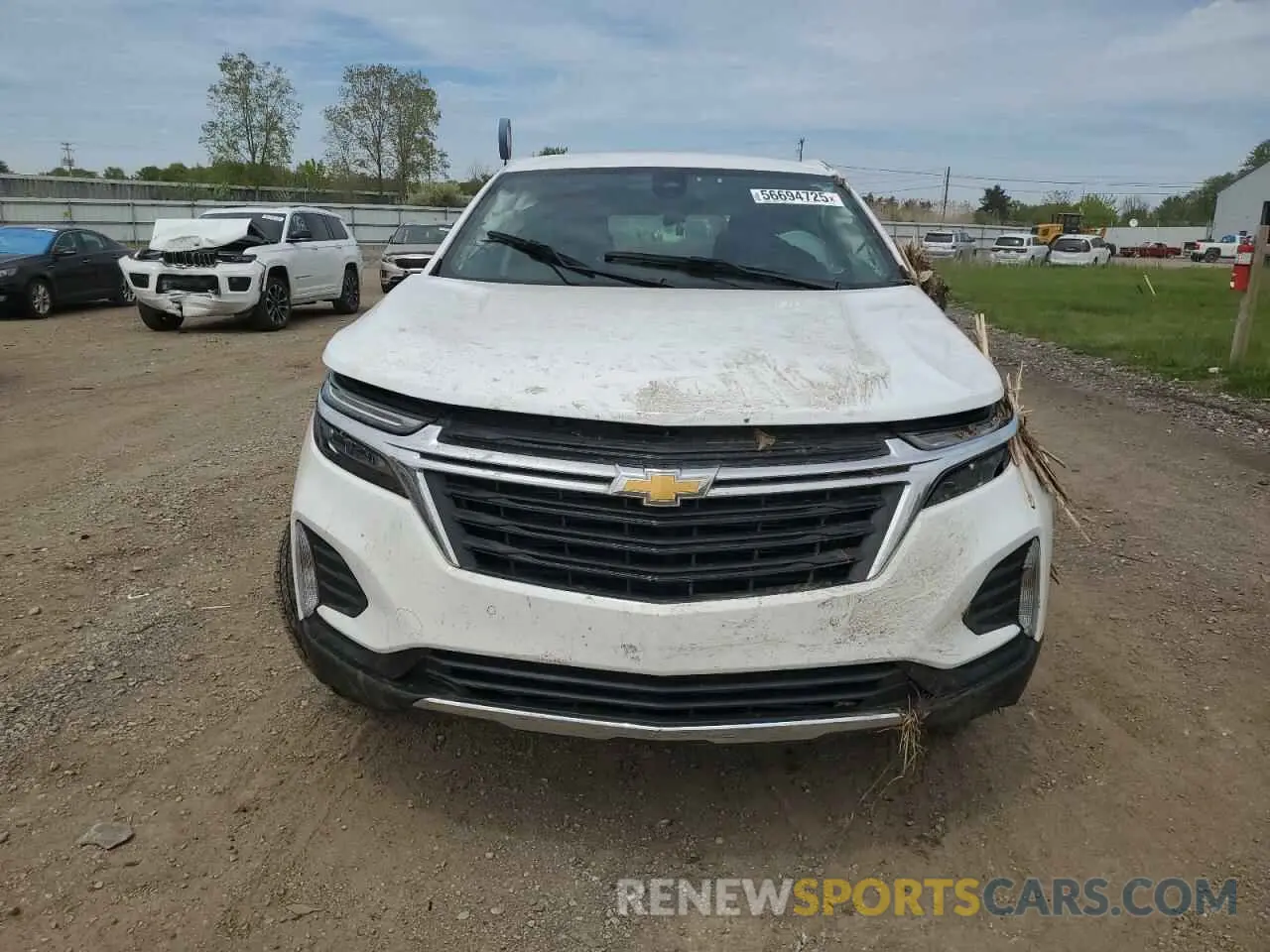 5 Photograph of a damaged car 3GNAXUEV8NL229264 CHEVROLET EQUINOX 2022