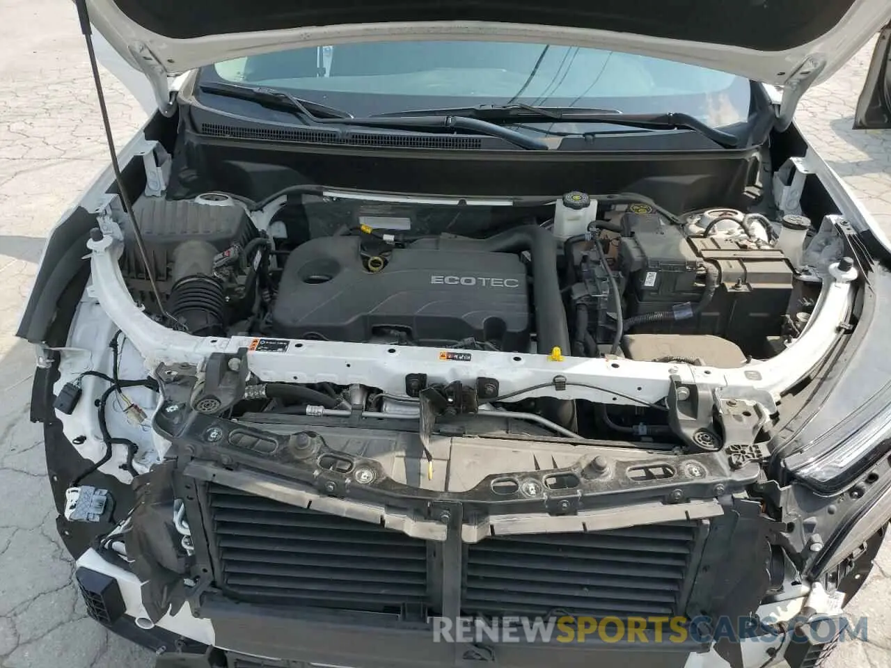 12 Photograph of a damaged car 3GNAXUEV8NL253838 CHEVROLET EQUINOX 2022