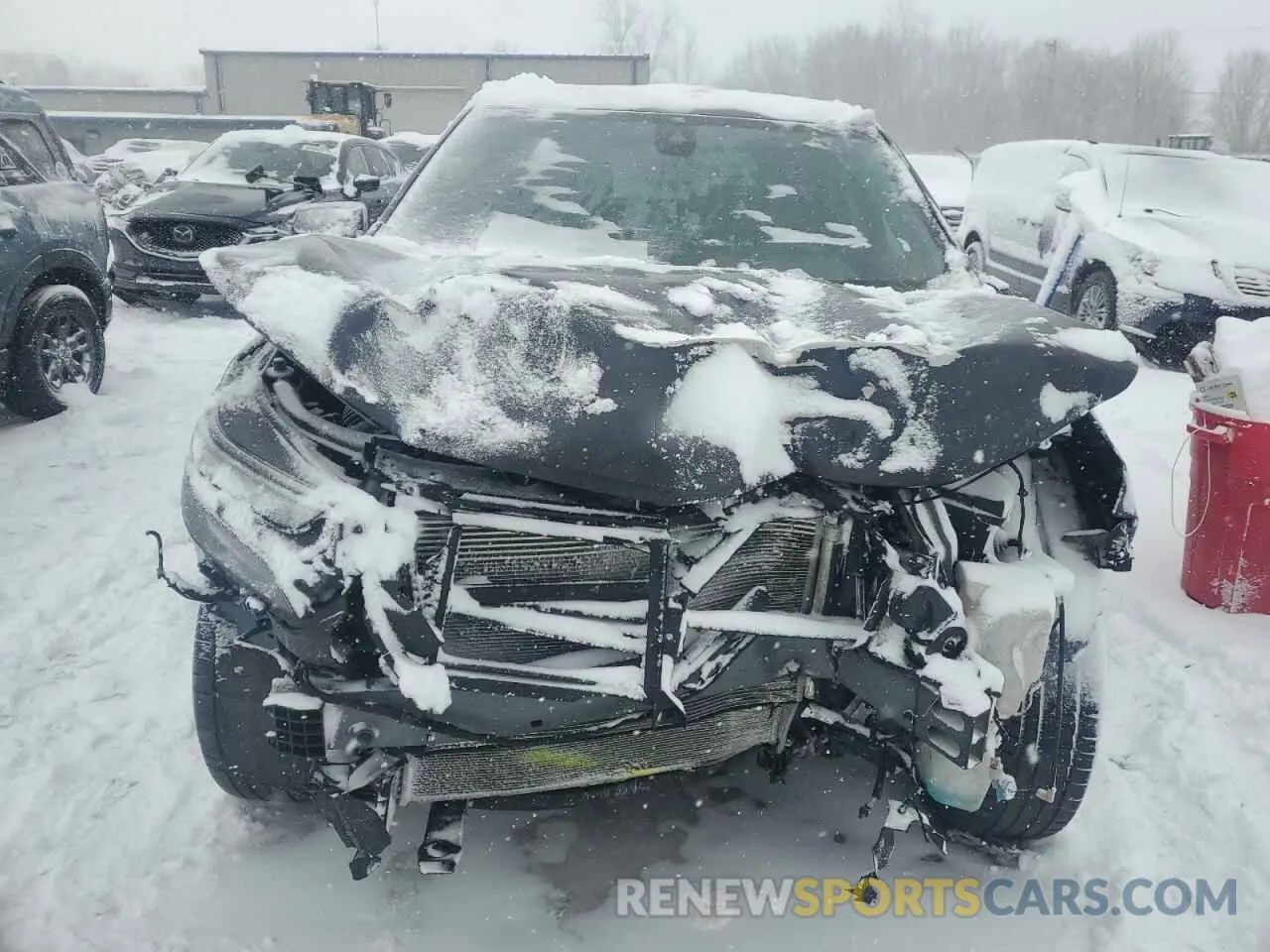 5 Photograph of a damaged car 3GNAXUEV8NS209523 CHEVROLET EQUINOX 2022