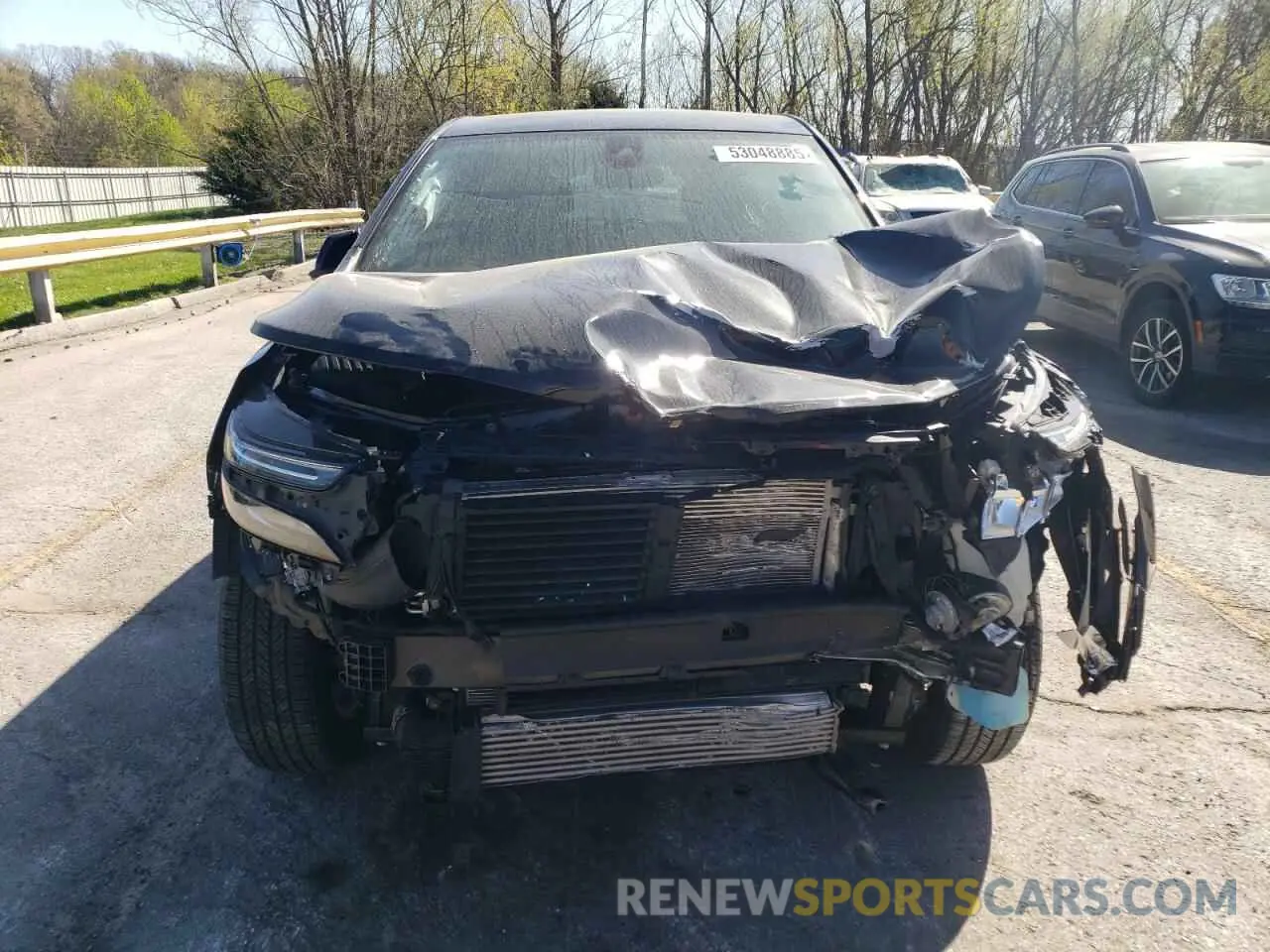 5 Photograph of a damaged car 3GNAXUEV9NL109974 CHEVROLET EQUINOX 2022