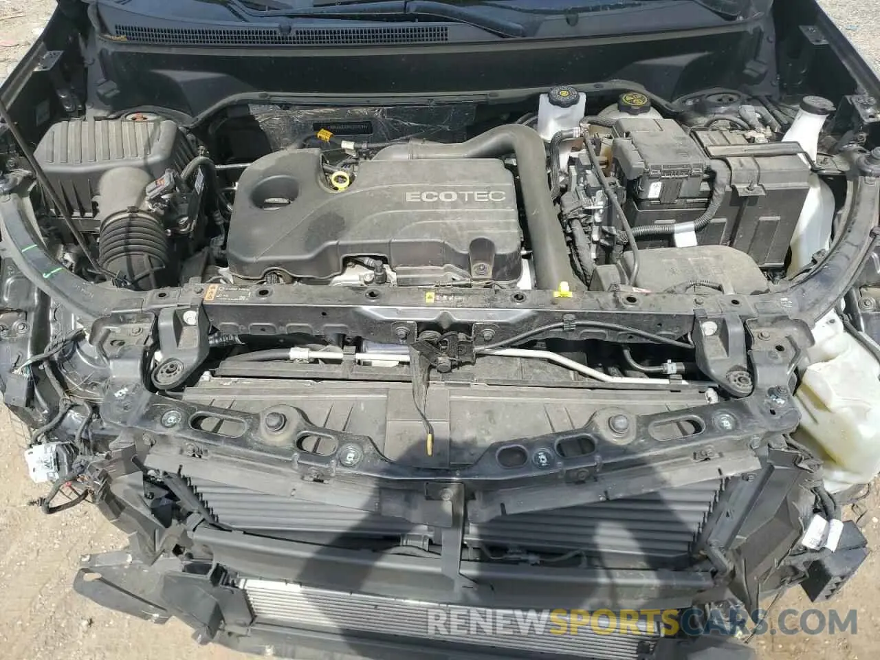 11 Photograph of a damaged car 3GNAXUEV9NL153134 CHEVROLET EQUINOX 2022