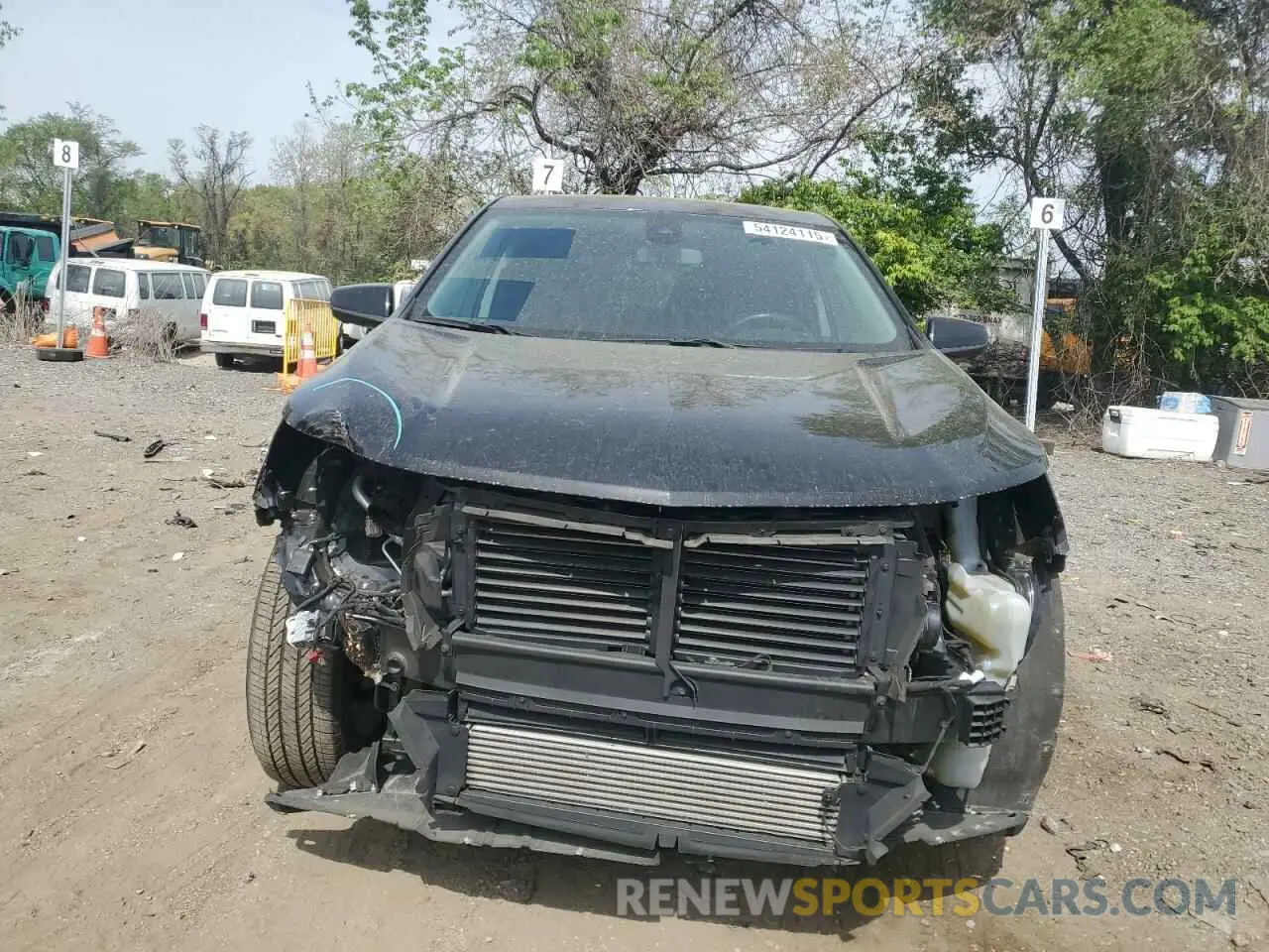 5 Photograph of a damaged car 3GNAXUEV9NL153134 CHEVROLET EQUINOX 2022