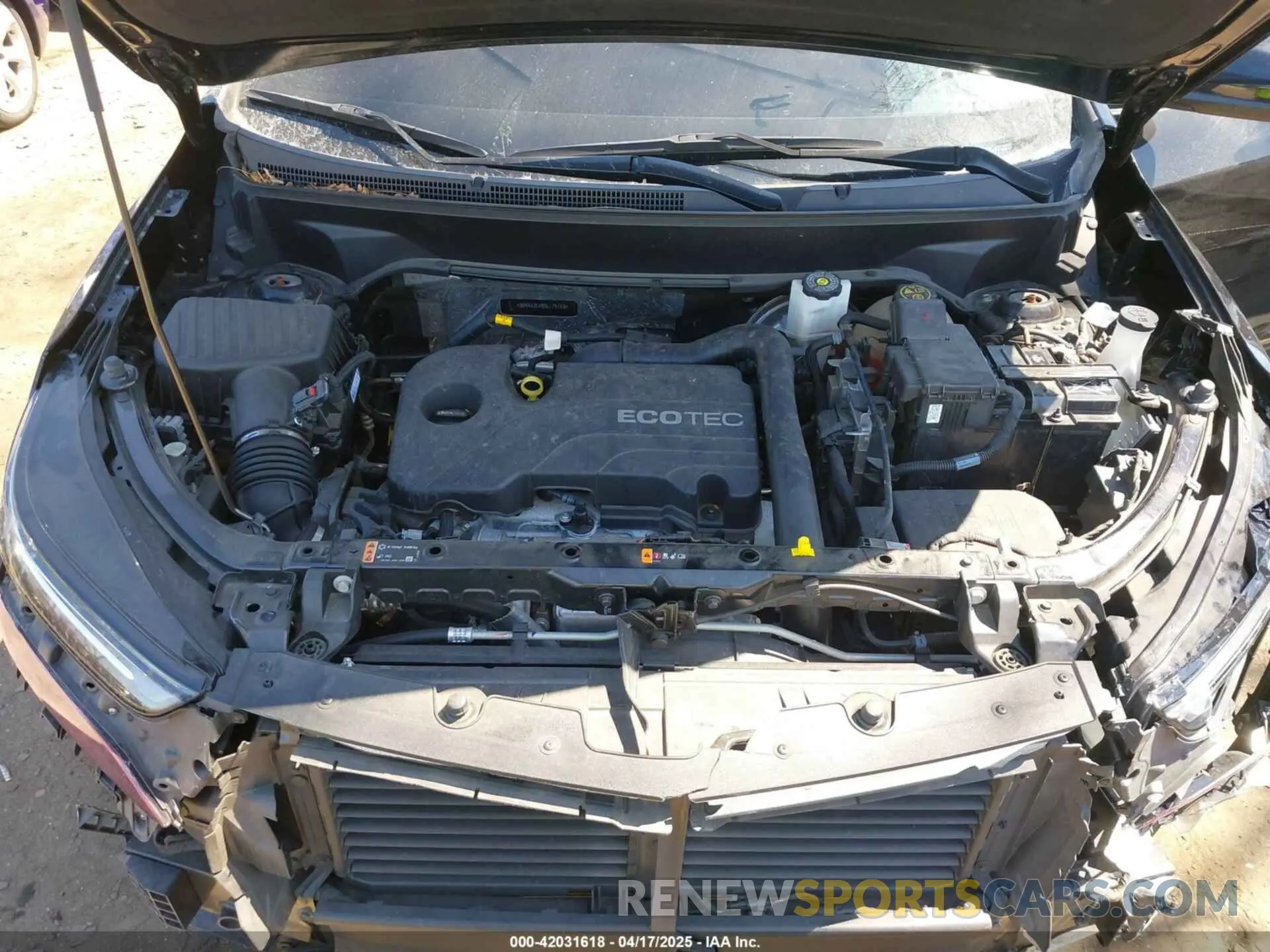 10 Photograph of a damaged car 3GNAXUEV9NL176753 CHEVROLET EQUINOX 2022