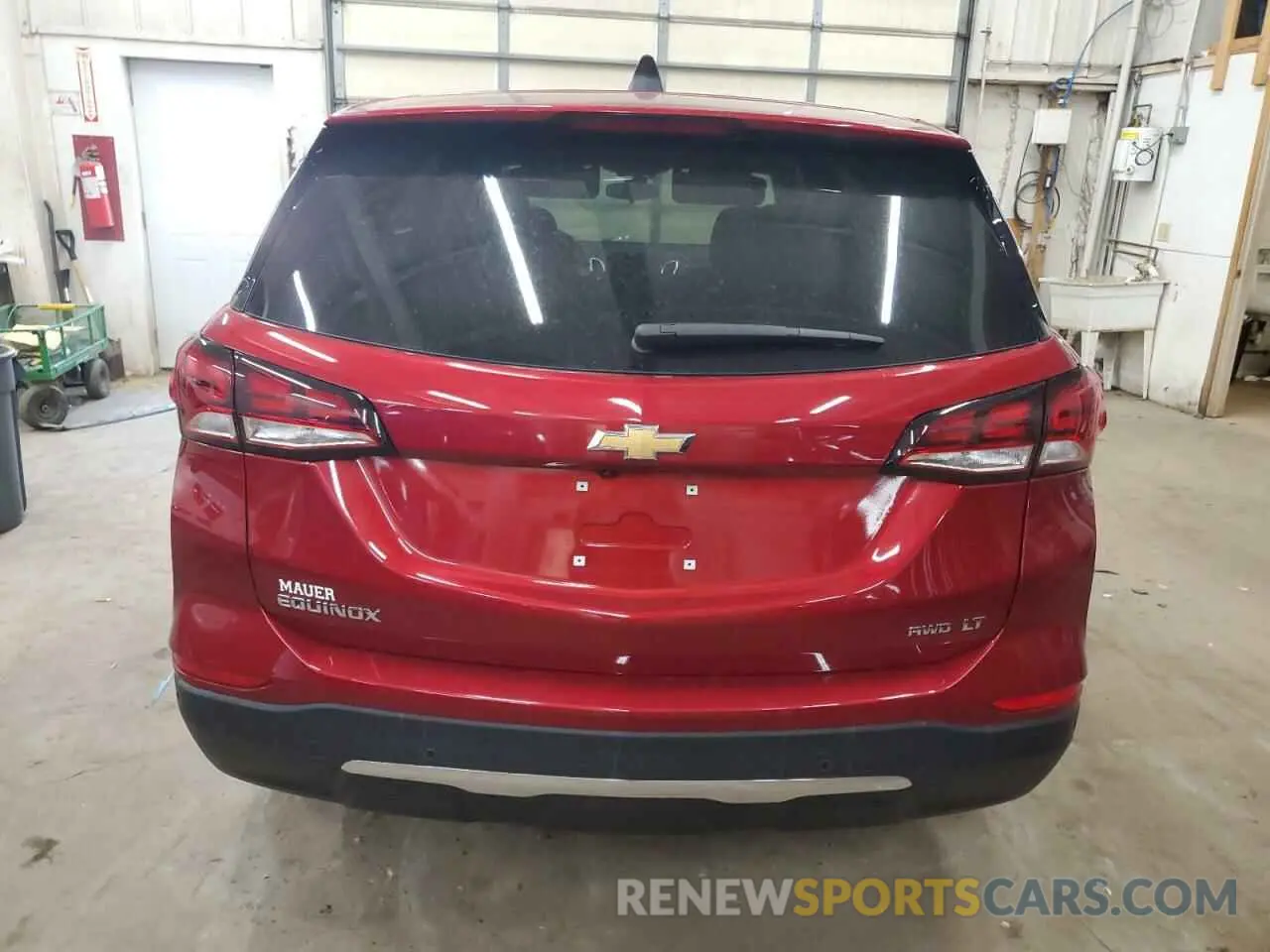 6 Photograph of a damaged car 3GNAXUEV9NL186098 CHEVROLET EQUINOX 2022