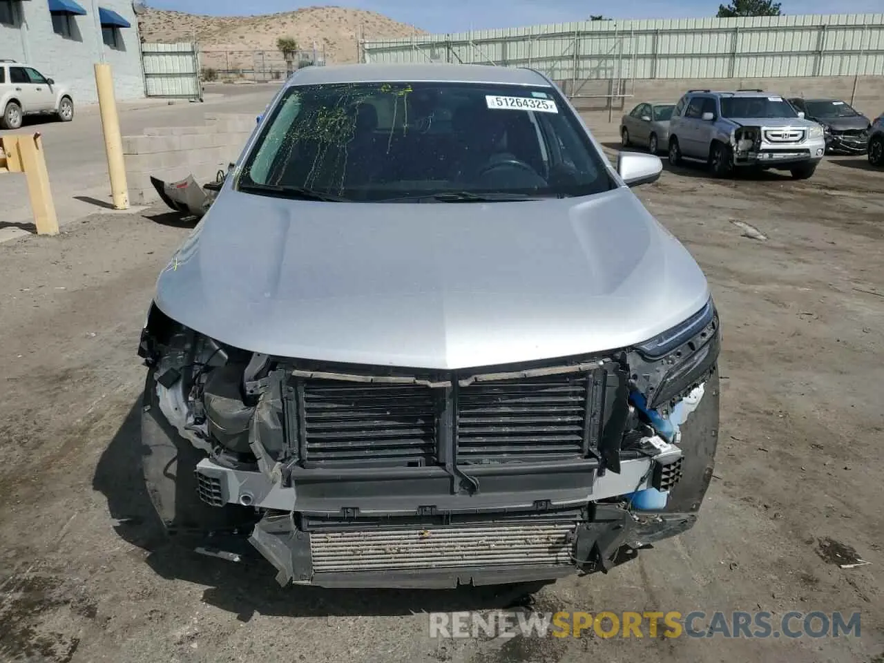 5 Photograph of a damaged car 3GNAXUEV9NL221805 CHEVROLET EQUINOX 2022