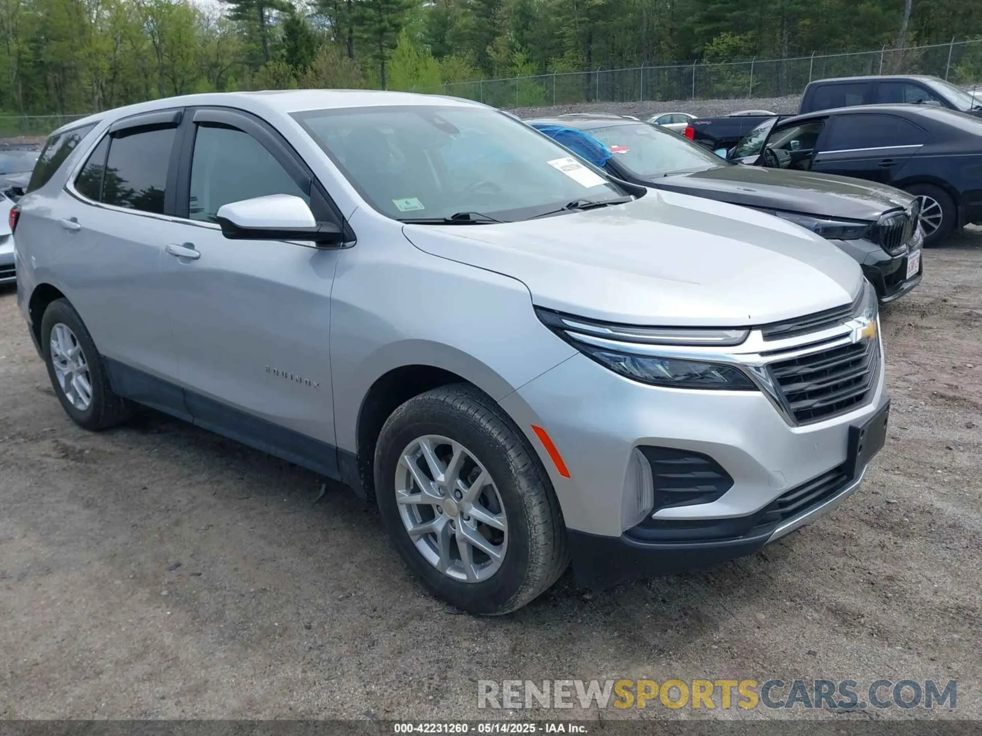 1 Photograph of a damaged car 3GNAXUEV9NL228902 CHEVROLET EQUINOX 2022
