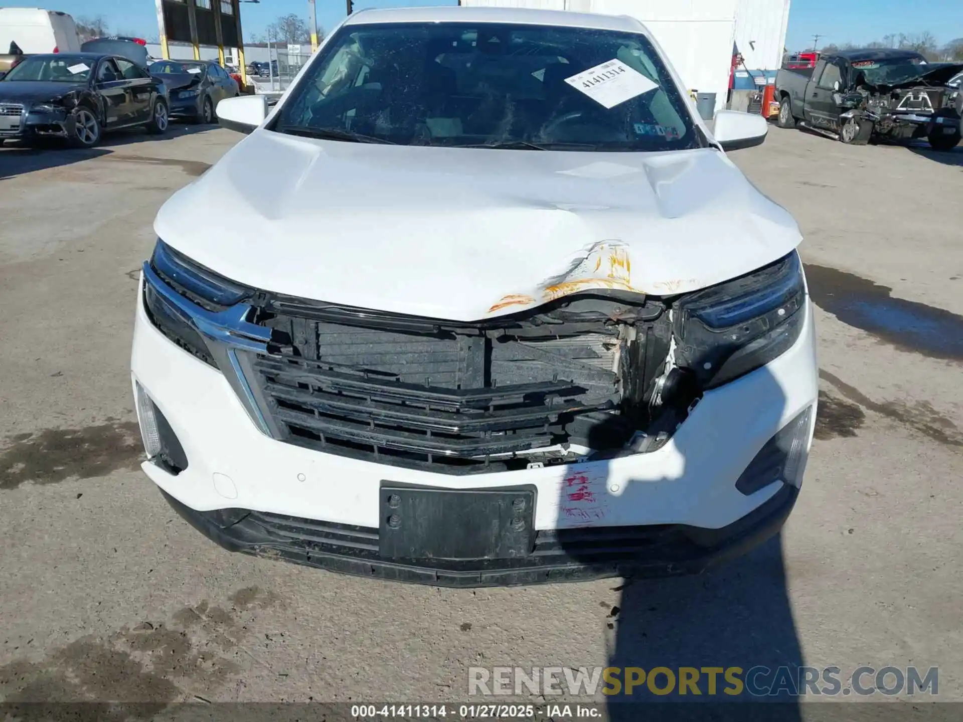 6 Photograph of a damaged car 3GNAXUEV9NL235686 CHEVROLET EQUINOX 2022