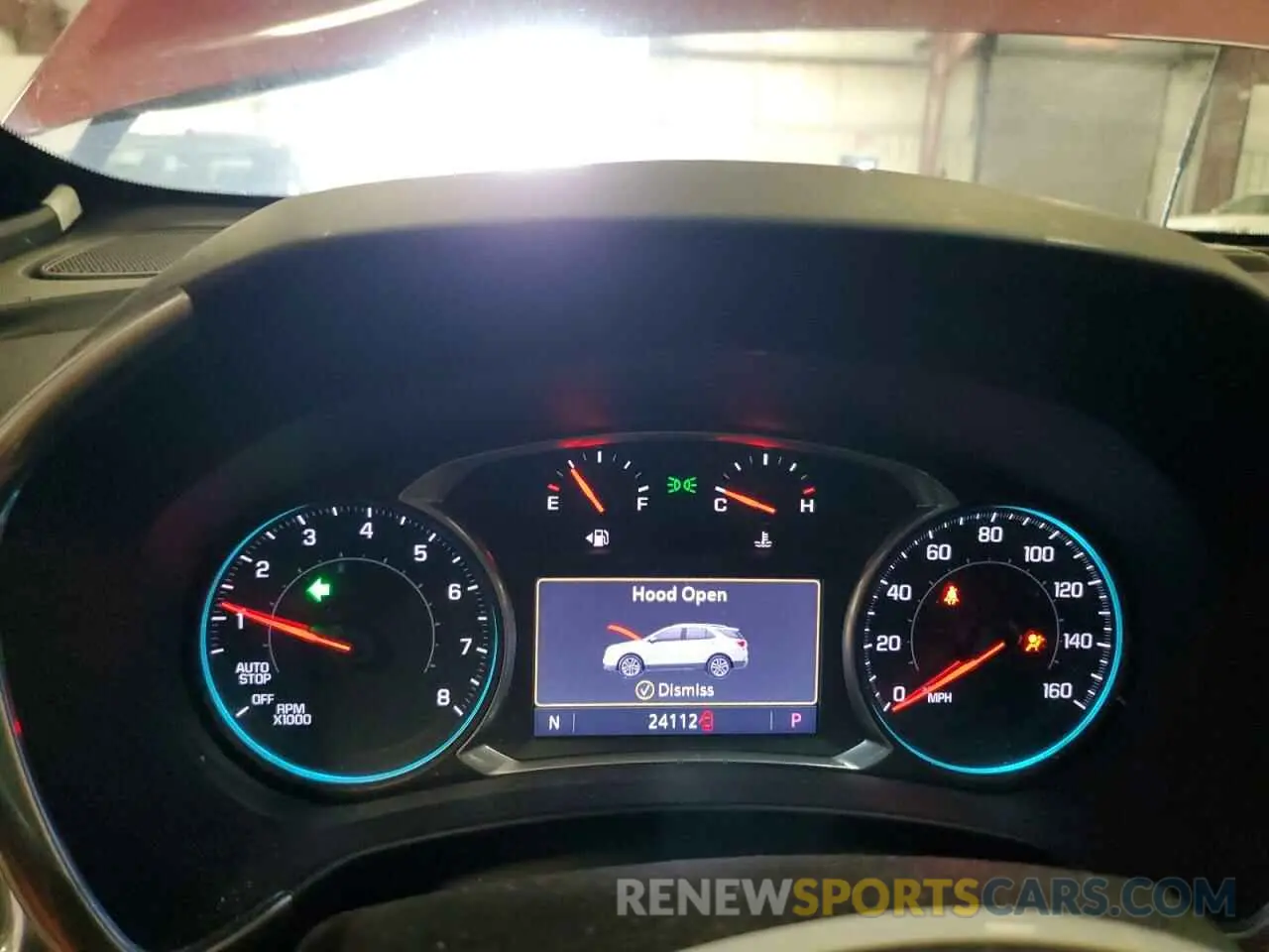 9 Photograph of a damaged car 3GNAXUEVXNL117646 CHEVROLET EQUINOX 2022