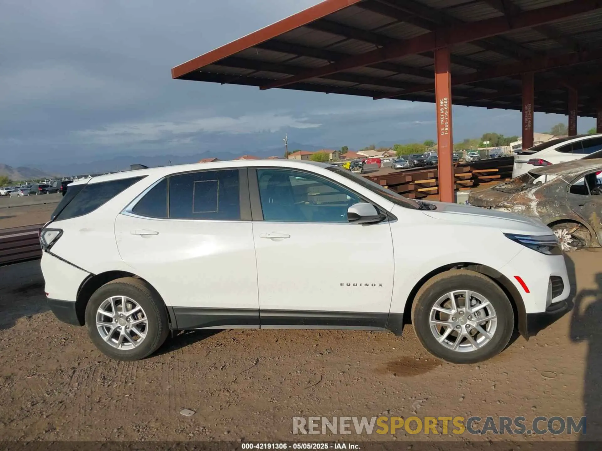 13 Photograph of a damaged car 3GNAXUEVXNL208349 CHEVROLET EQUINOX 2022