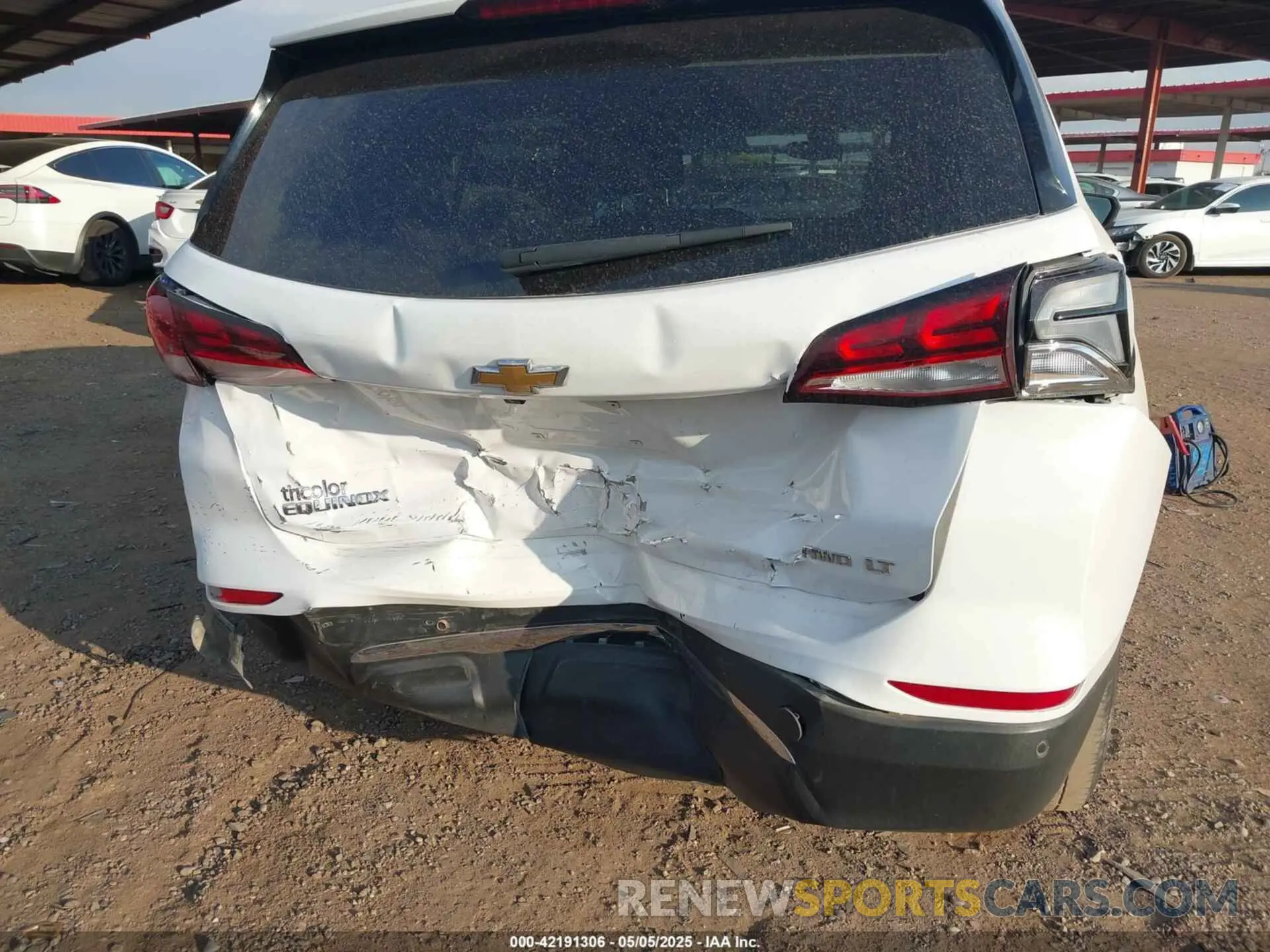 6 Photograph of a damaged car 3GNAXUEVXNL208349 CHEVROLET EQUINOX 2022