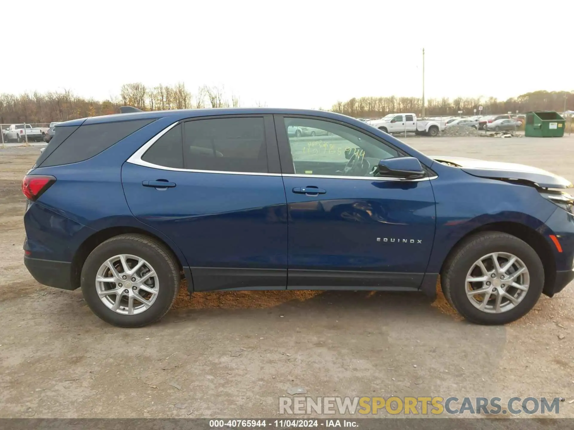 13 Photograph of a damaged car 3GNAXUEVXNL231534 CHEVROLET EQUINOX 2022