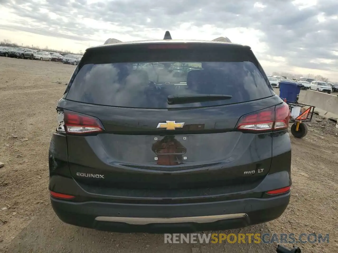 6 Photograph of a damaged car 3GNAXUEVXNL314266 CHEVROLET EQUINOX 2022