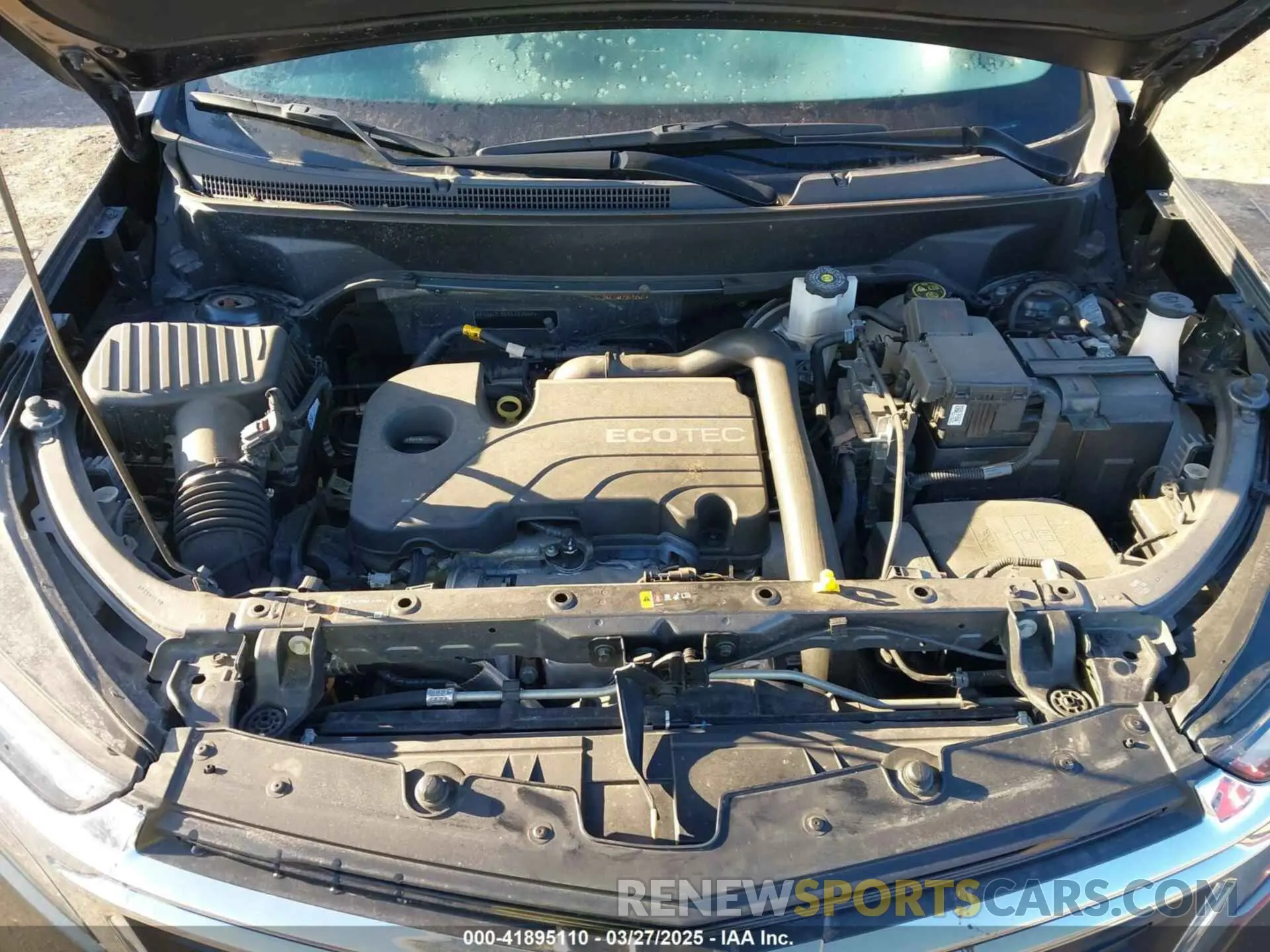 10 Photograph of a damaged car 3GNAXUEVXNS233564 CHEVROLET EQUINOX 2022