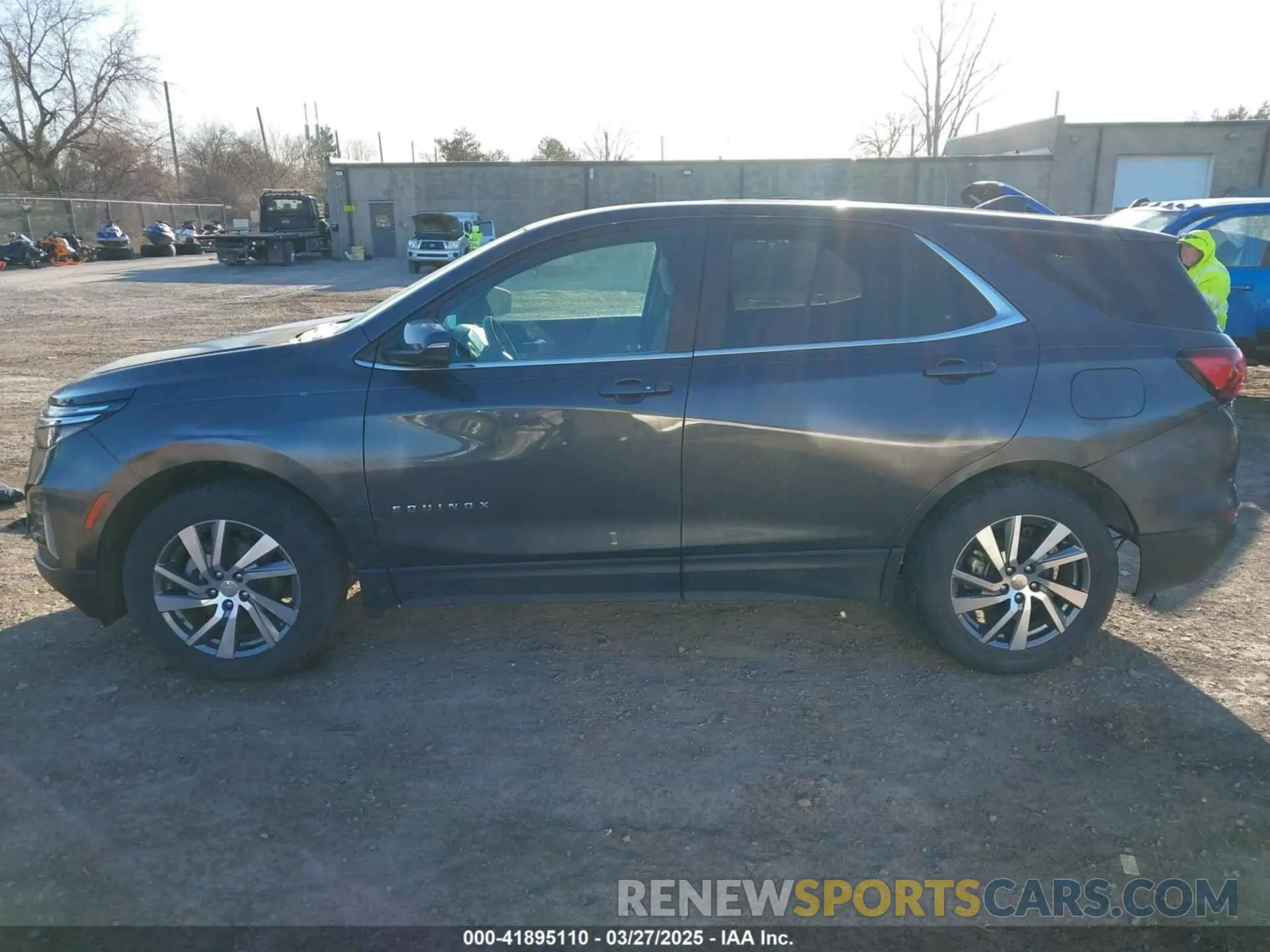 14 Photograph of a damaged car 3GNAXUEVXNS233564 CHEVROLET EQUINOX 2022