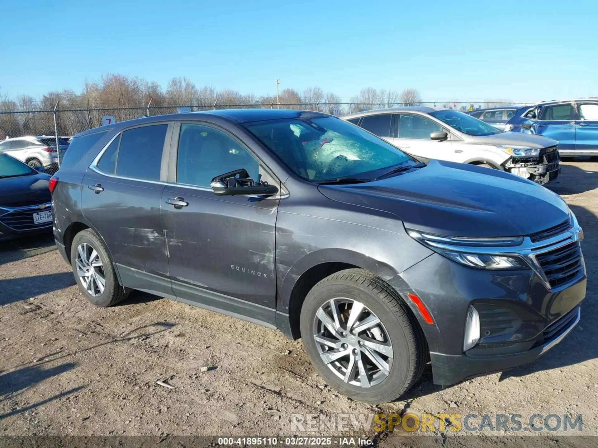 6 Photograph of a damaged car 3GNAXUEVXNS233564 CHEVROLET EQUINOX 2022