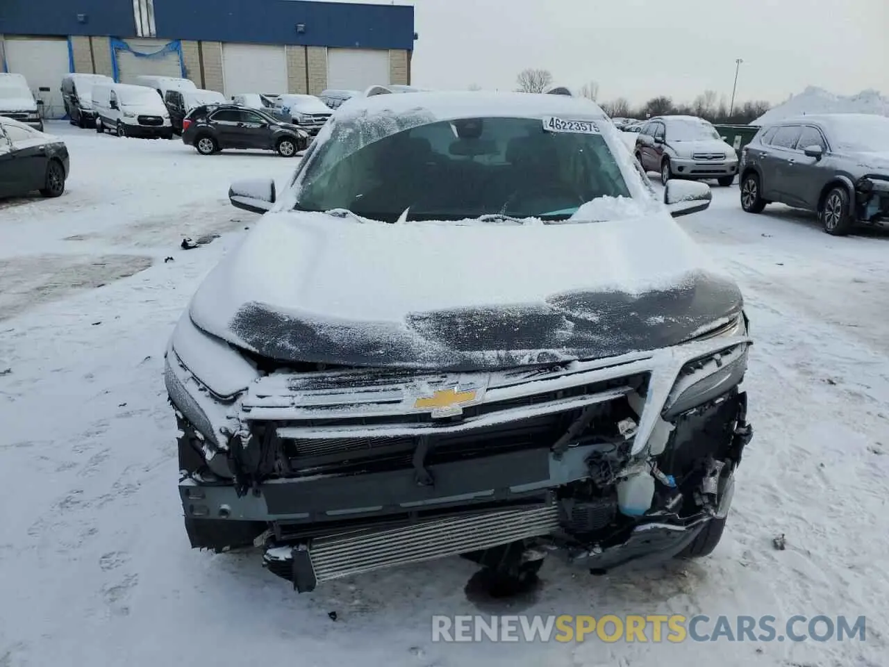 5 Photograph of a damaged car 3GNAXUEVXNS246413 CHEVROLET EQUINOX 2022