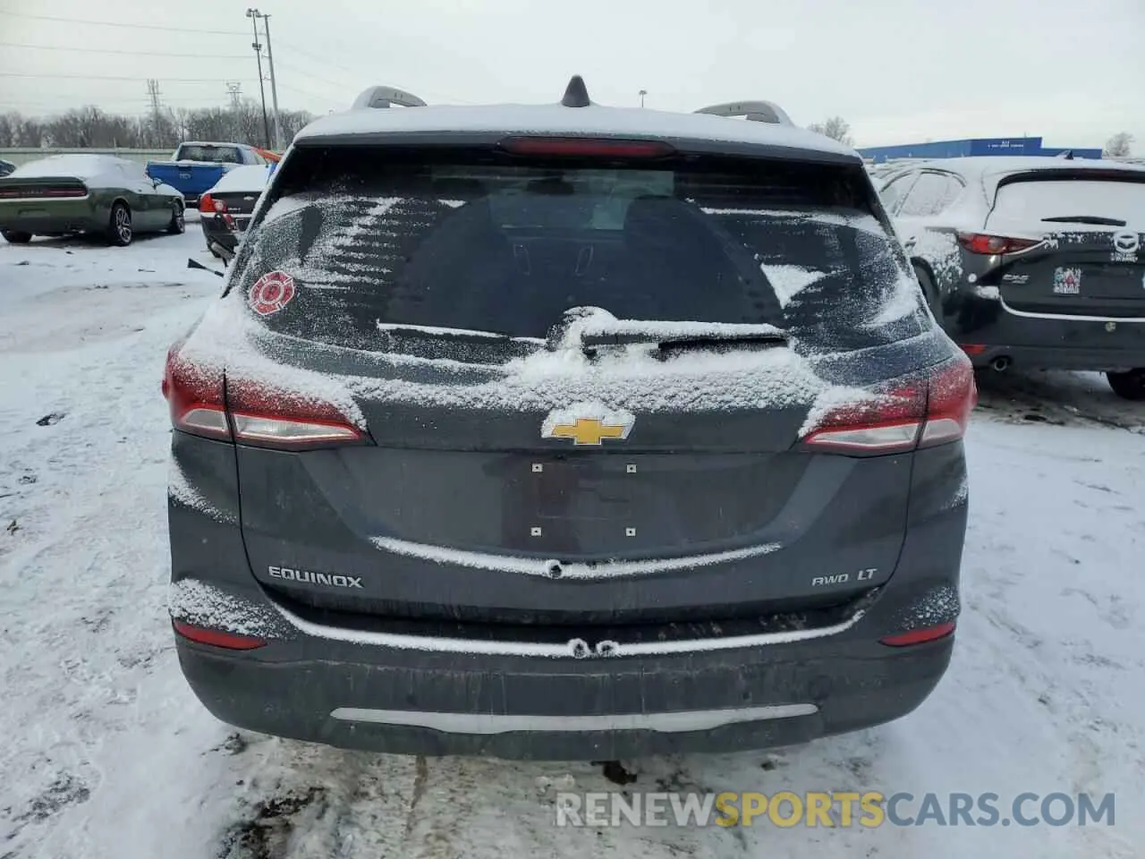 6 Photograph of a damaged car 3GNAXUEVXNS246413 CHEVROLET EQUINOX 2022