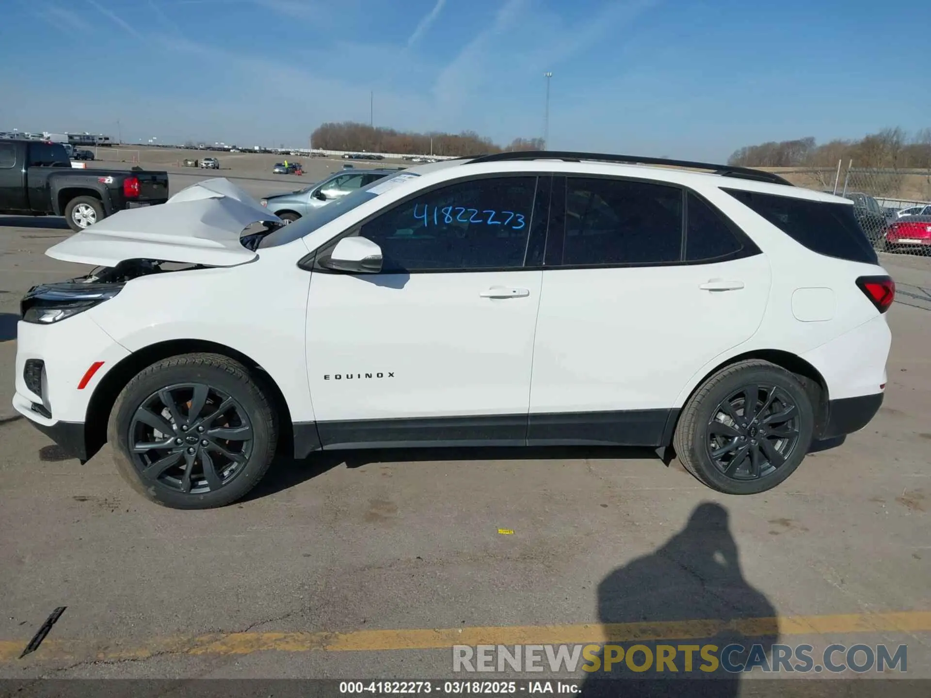 14 Photograph of a damaged car 3GNAXWEV1NS100493 CHEVROLET EQUINOX 2022