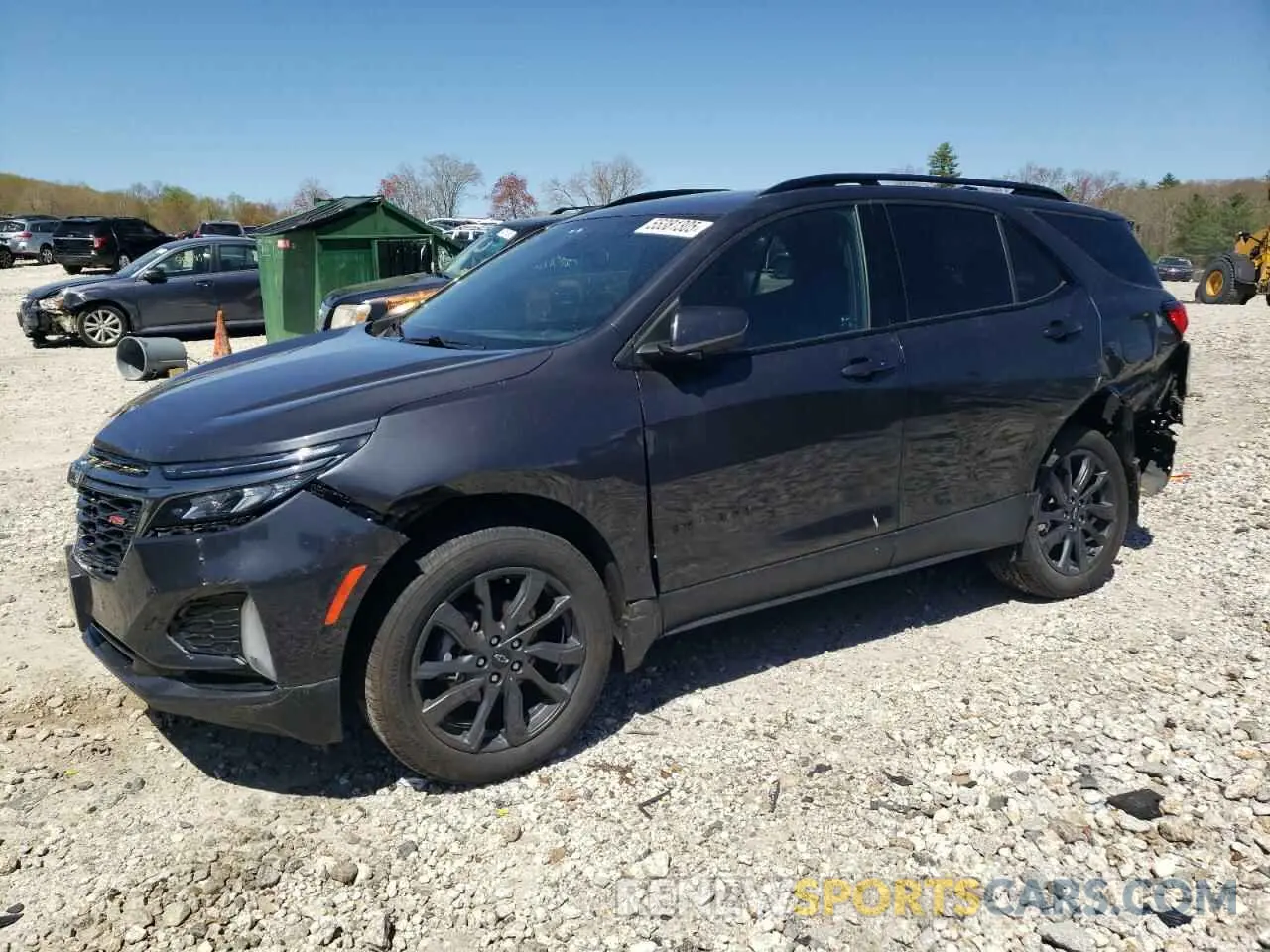 1 Photograph of a damaged car 3GNAXWEV2NS202014 CHEVROLET EQUINOX 2022