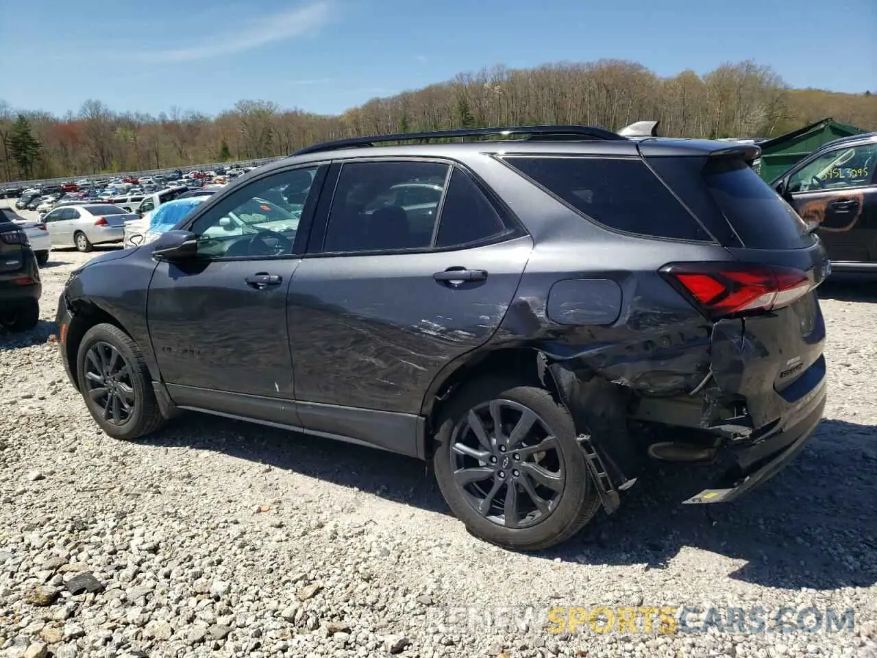 2 Photograph of a damaged car 3GNAXWEV2NS202014 CHEVROLET EQUINOX 2022