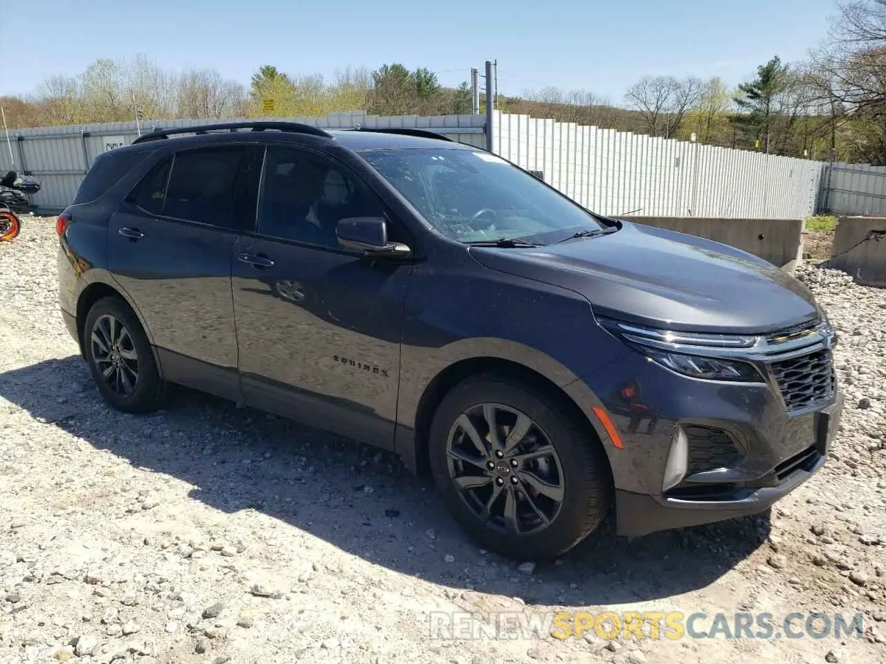 4 Photograph of a damaged car 3GNAXWEV2NS202014 CHEVROLET EQUINOX 2022