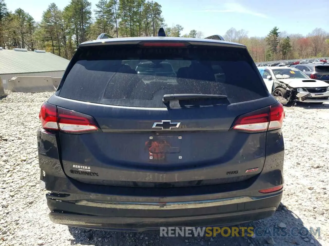 6 Photograph of a damaged car 3GNAXWEV2NS202014 CHEVROLET EQUINOX 2022