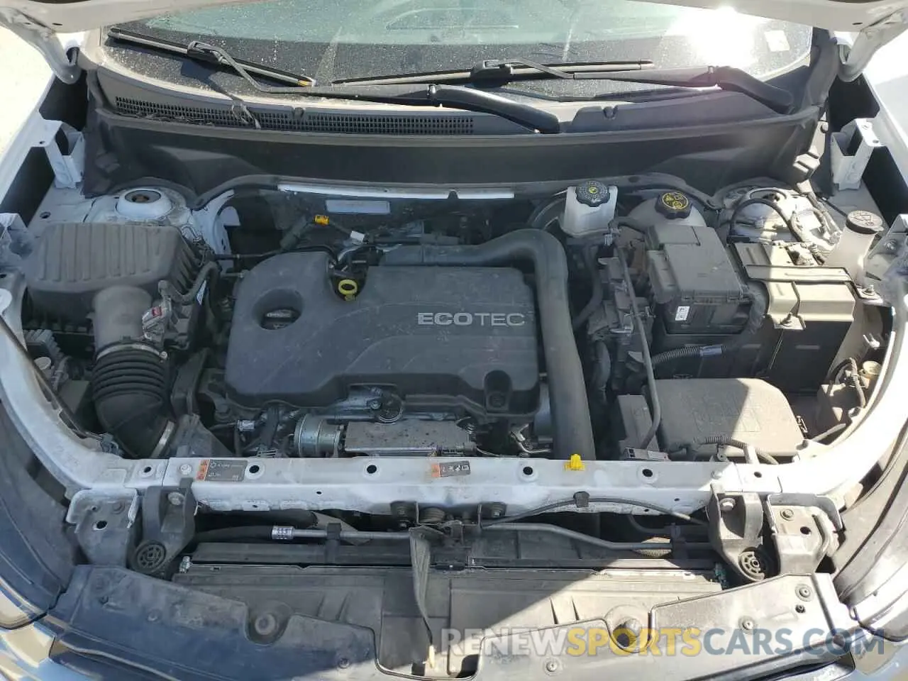 12 Photograph of a damaged car 3GNAXWEV5NS113344 CHEVROLET EQUINOX 2022