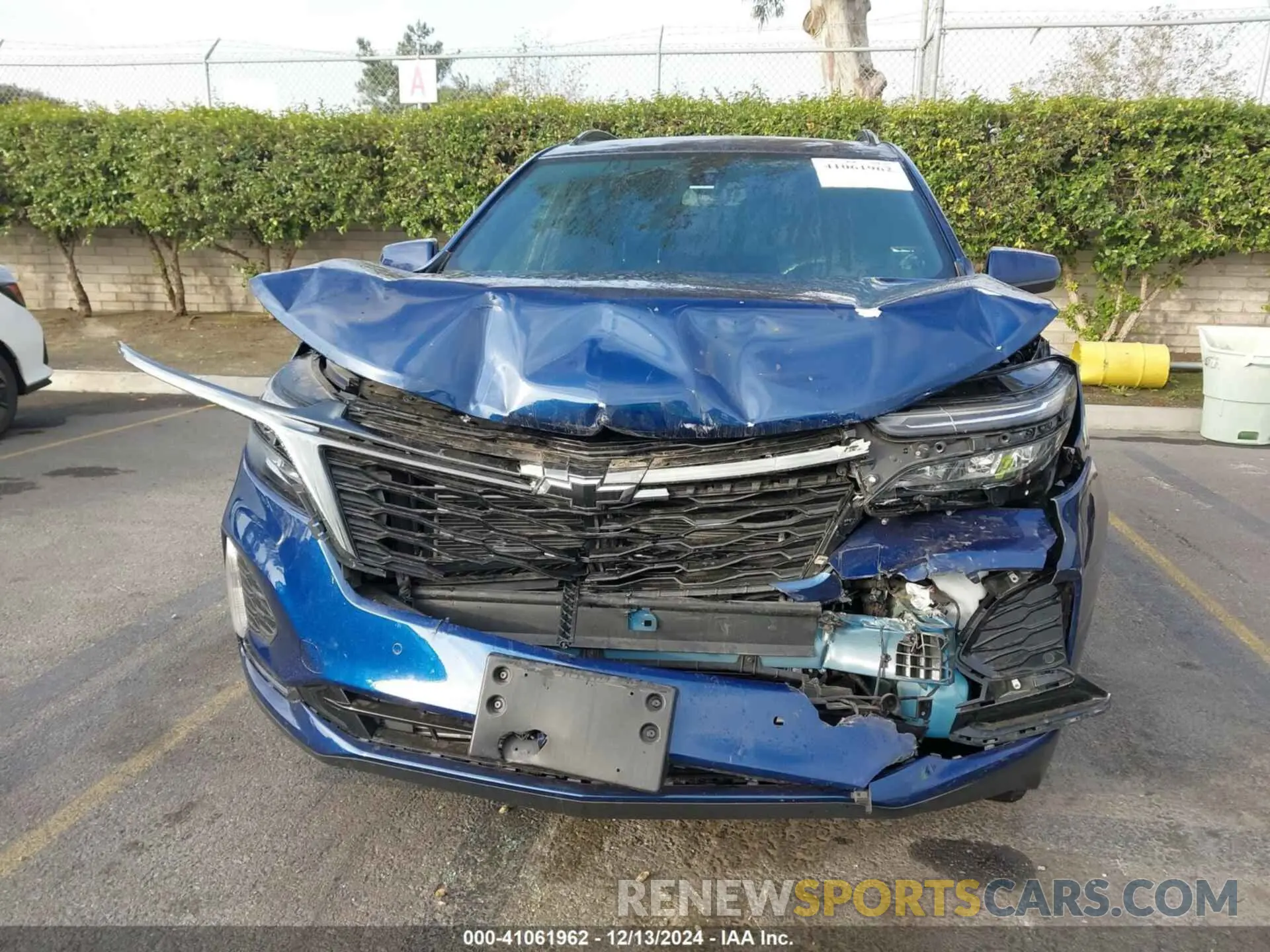 6 Photograph of a damaged car 3GNAXWEV5NS193678 CHEVROLET EQUINOX 2022