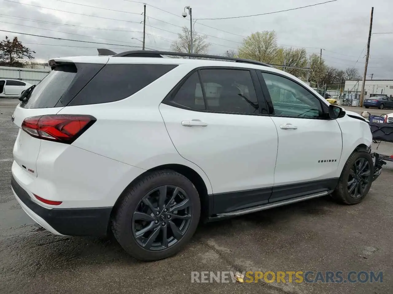 3 Photograph of a damaged car 3GNAXWEV6NS163556 CHEVROLET EQUINOX 2022