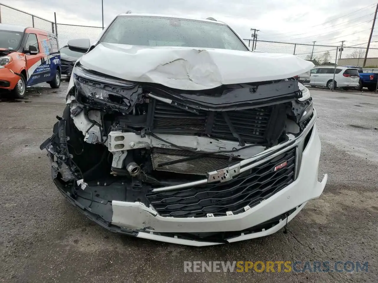 5 Photograph of a damaged car 3GNAXWEV6NS163556 CHEVROLET EQUINOX 2022