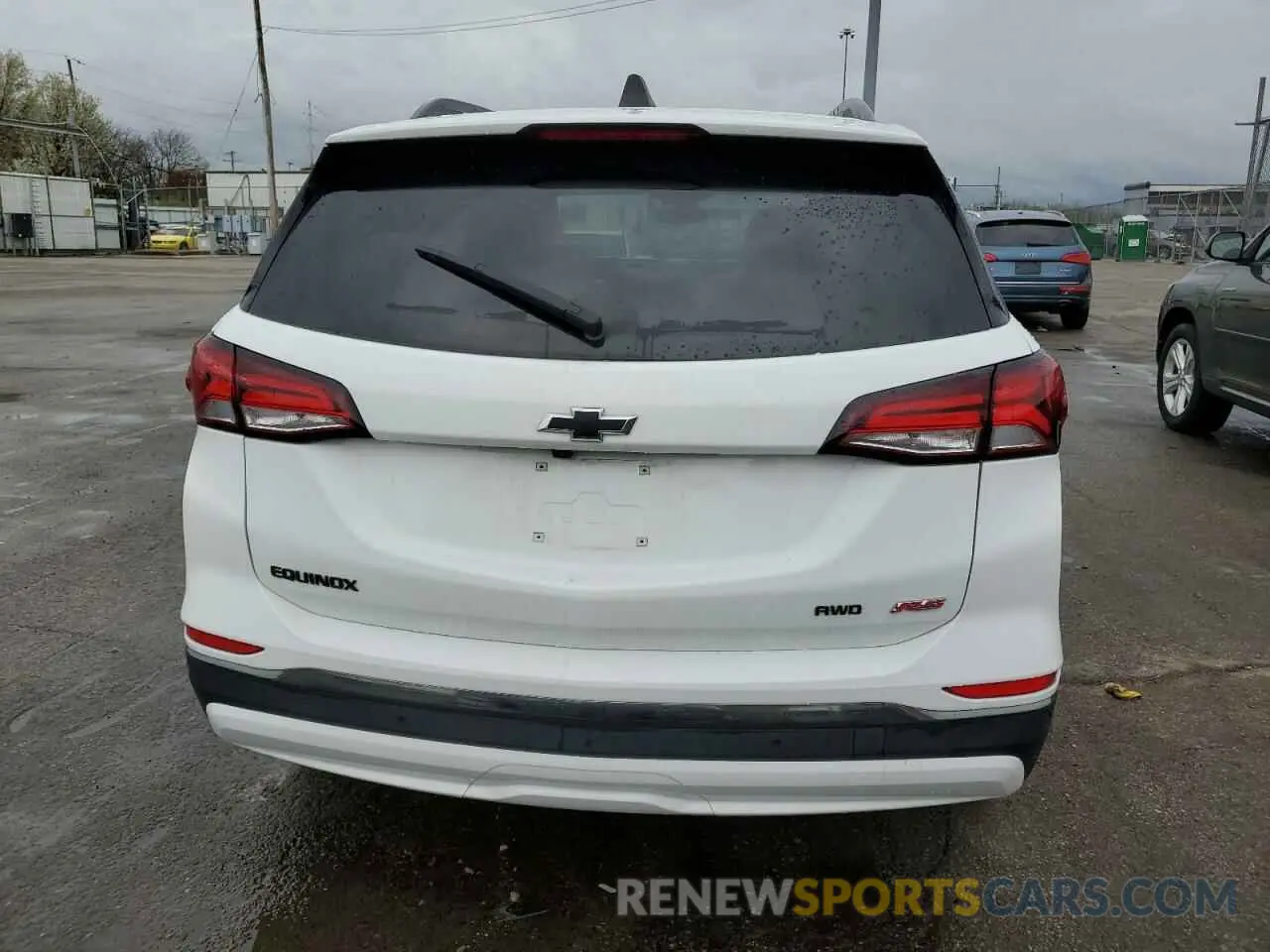 6 Photograph of a damaged car 3GNAXWEV6NS163556 CHEVROLET EQUINOX 2022