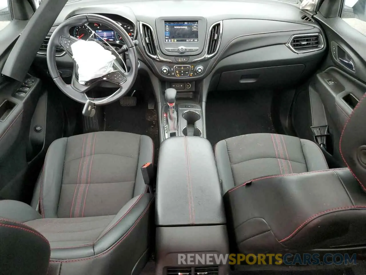 8 Photograph of a damaged car 3GNAXWEV6NS163556 CHEVROLET EQUINOX 2022