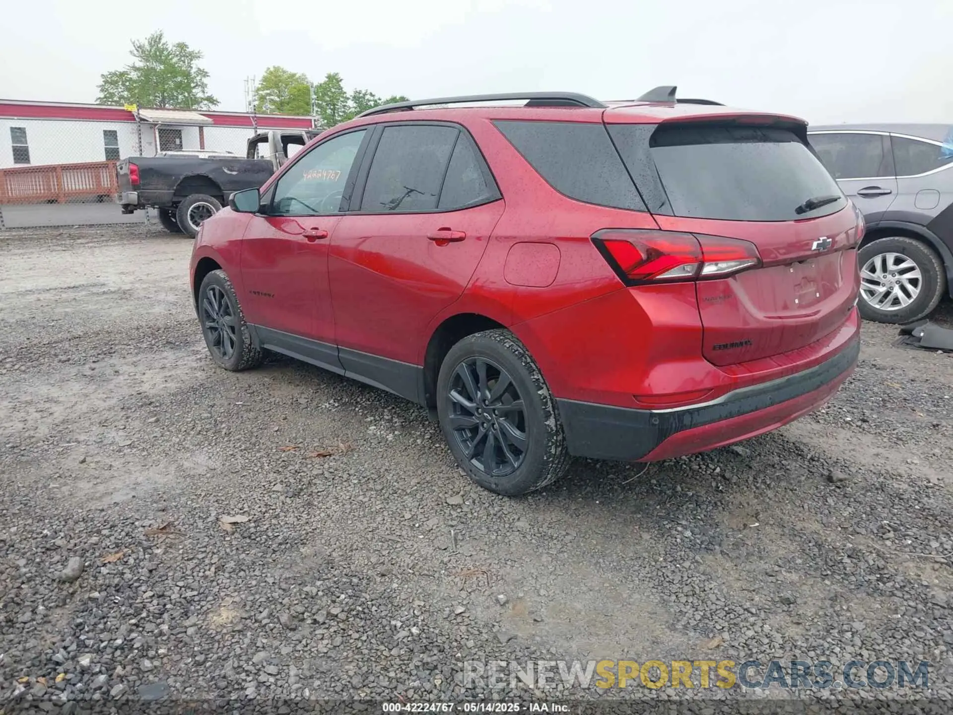 3 Photograph of a damaged car 3GNAXWEV7NS120182 CHEVROLET EQUINOX 2022