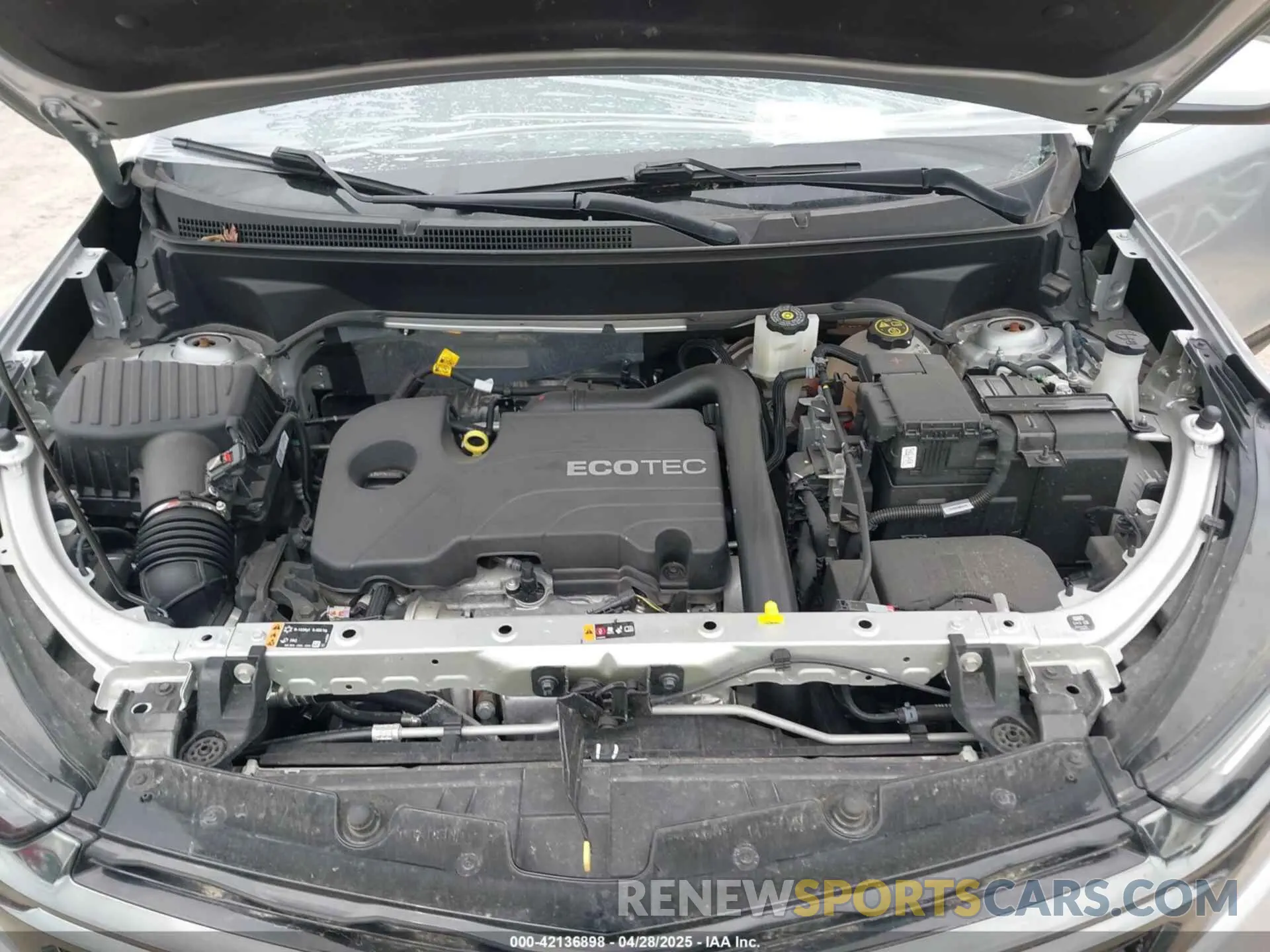 10 Photograph of a damaged car 3GNAXWEV8NS100507 CHEVROLET EQUINOX 2022