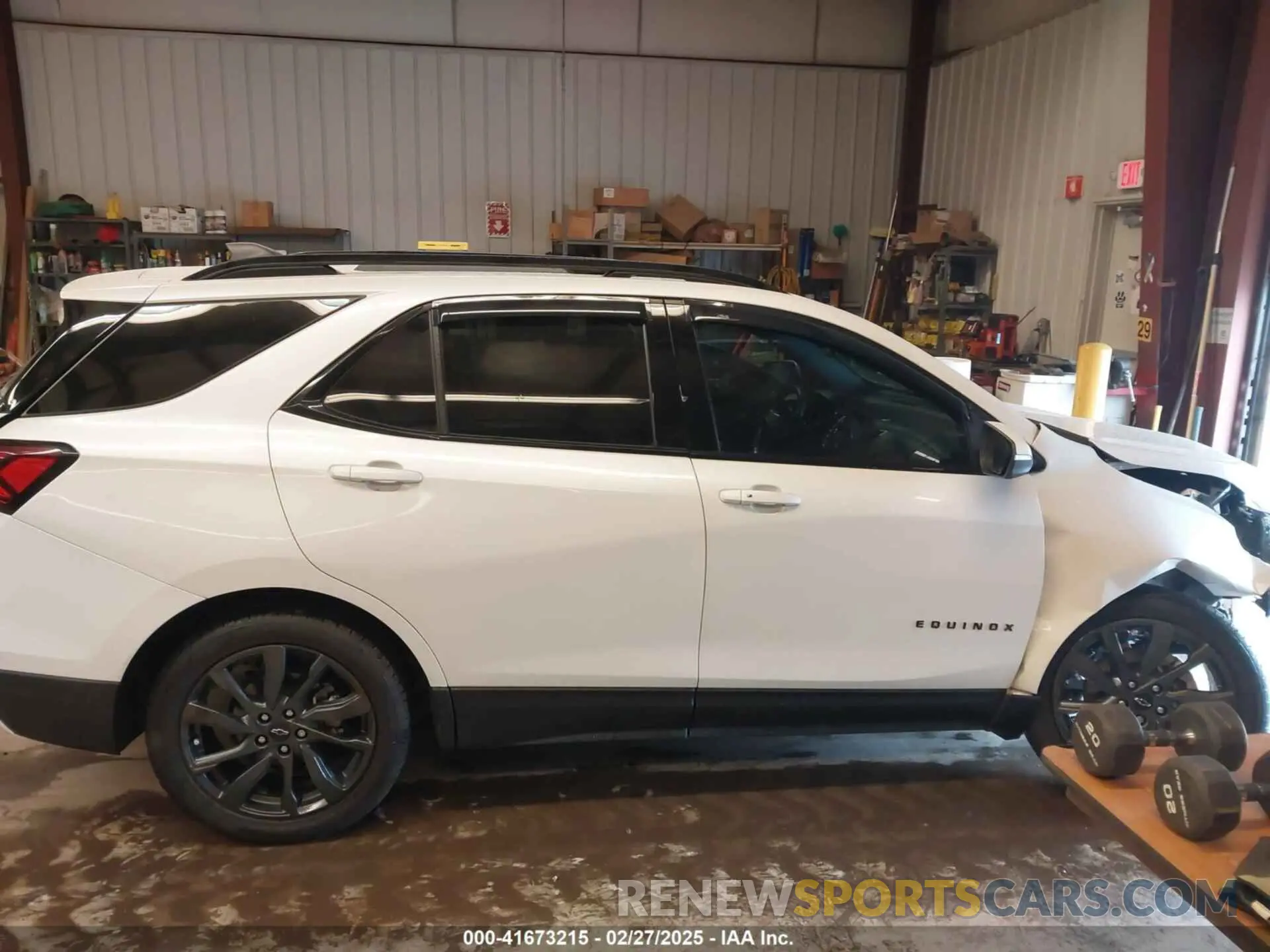 14 Photograph of a damaged car 3GNAXWEV8NS111684 CHEVROLET EQUINOX 2022