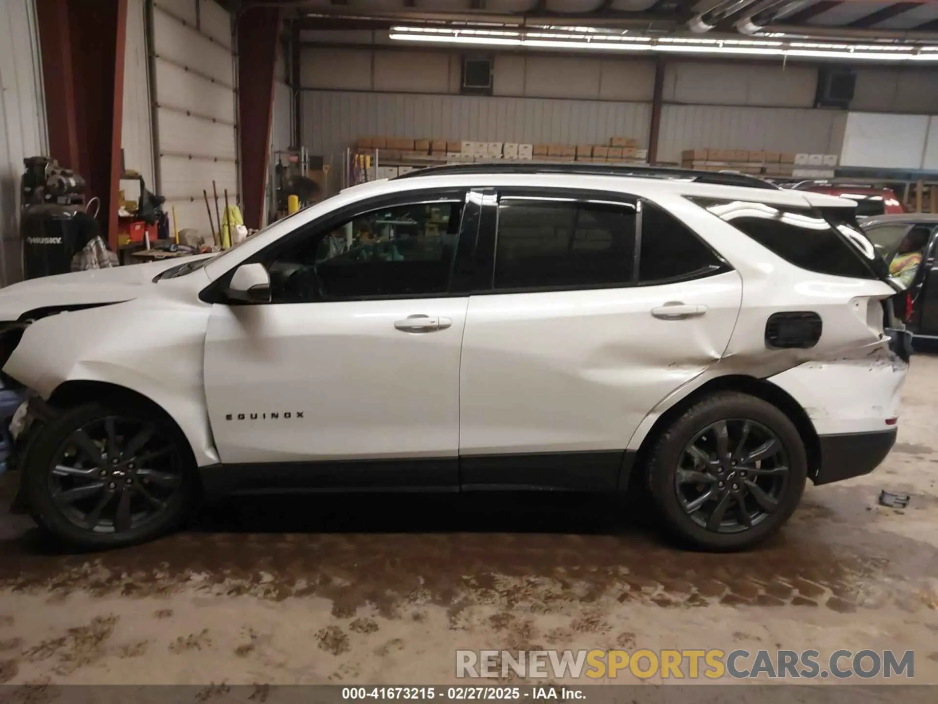 15 Photograph of a damaged car 3GNAXWEV8NS111684 CHEVROLET EQUINOX 2022