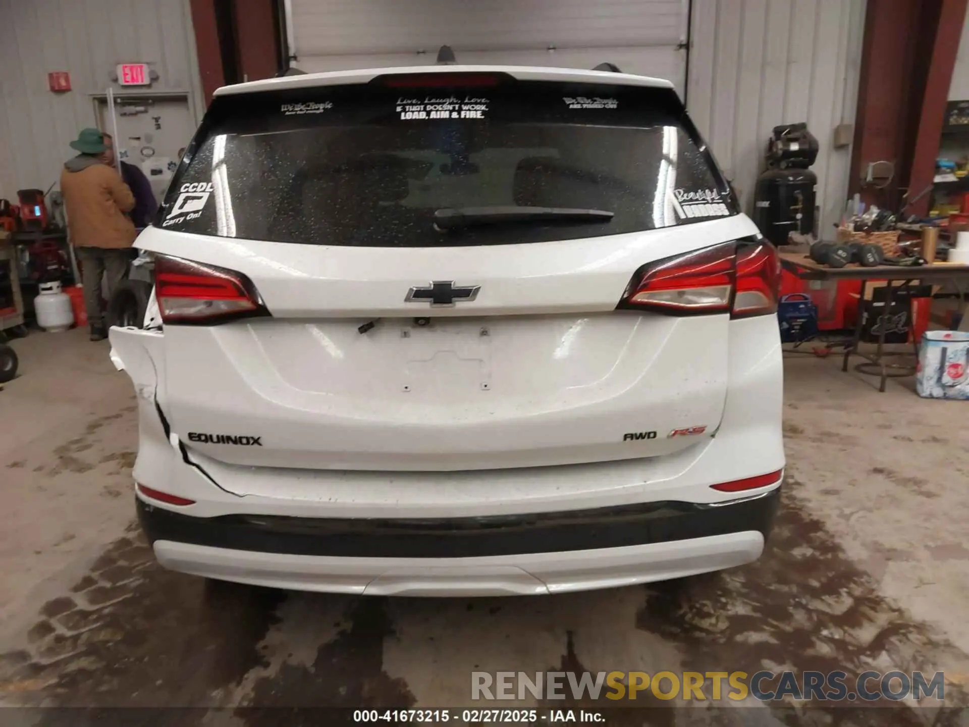 17 Photograph of a damaged car 3GNAXWEV8NS111684 CHEVROLET EQUINOX 2022
