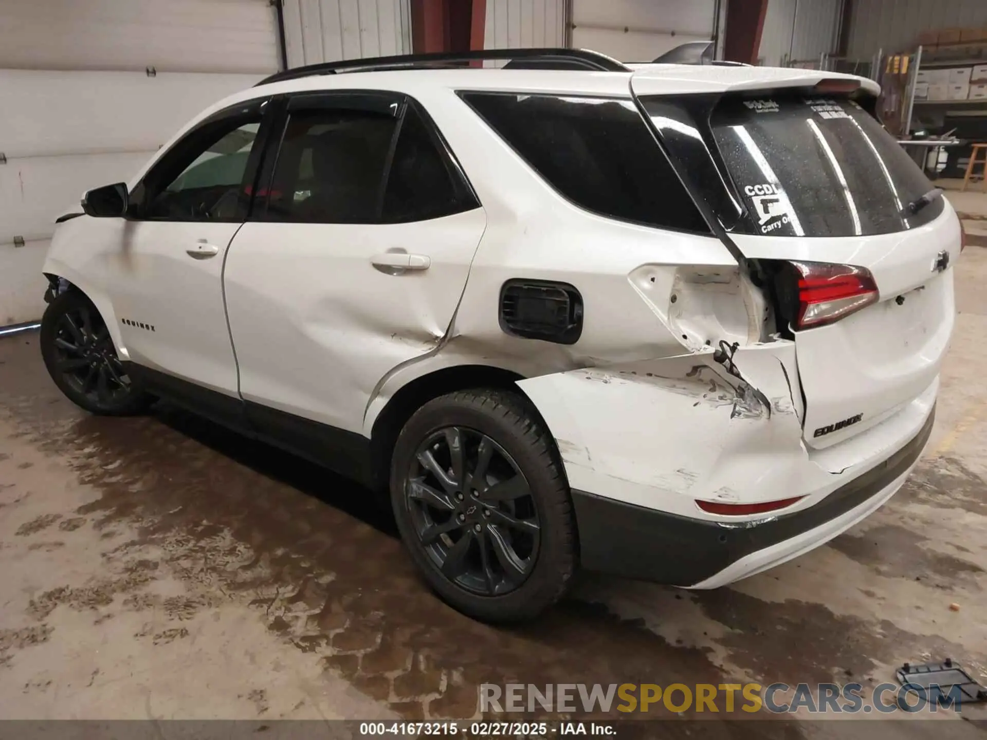 3 Photograph of a damaged car 3GNAXWEV8NS111684 CHEVROLET EQUINOX 2022