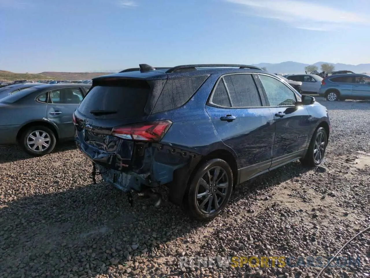 3 Photograph of a damaged car 3GNAXWEV8NS117369 CHEVROLET EQUINOX 2022