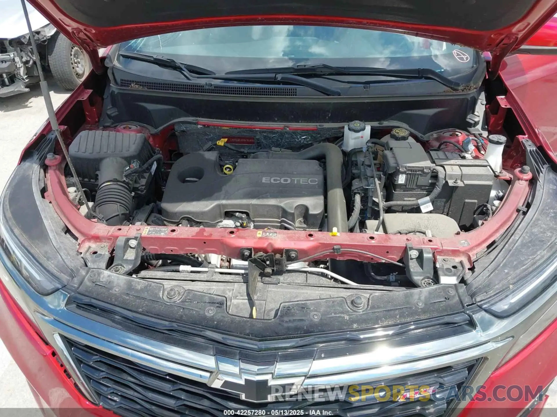 10 Photograph of a damaged car 3GNAXWEV9NS181906 CHEVROLET EQUINOX 2022